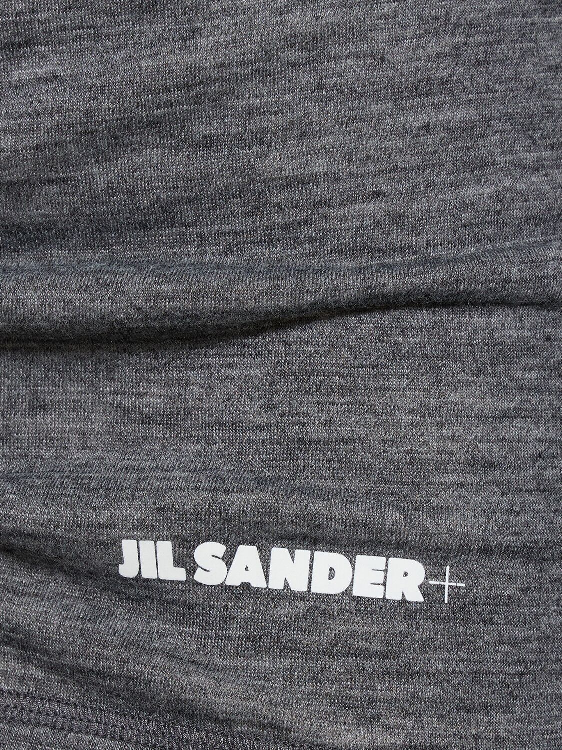 Shop Jil Sander Lightweight Long Sleeves T-shirt In Grey