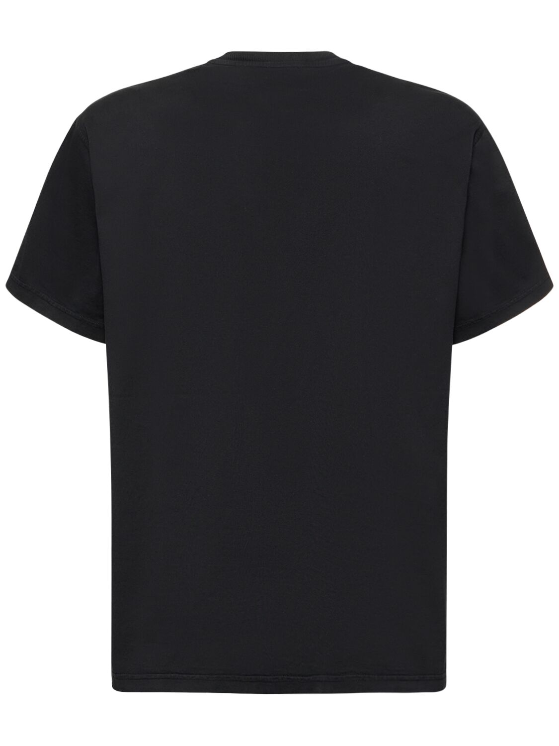 Shop Burberry Ewell Checkerboard Printed T-shirt In Black