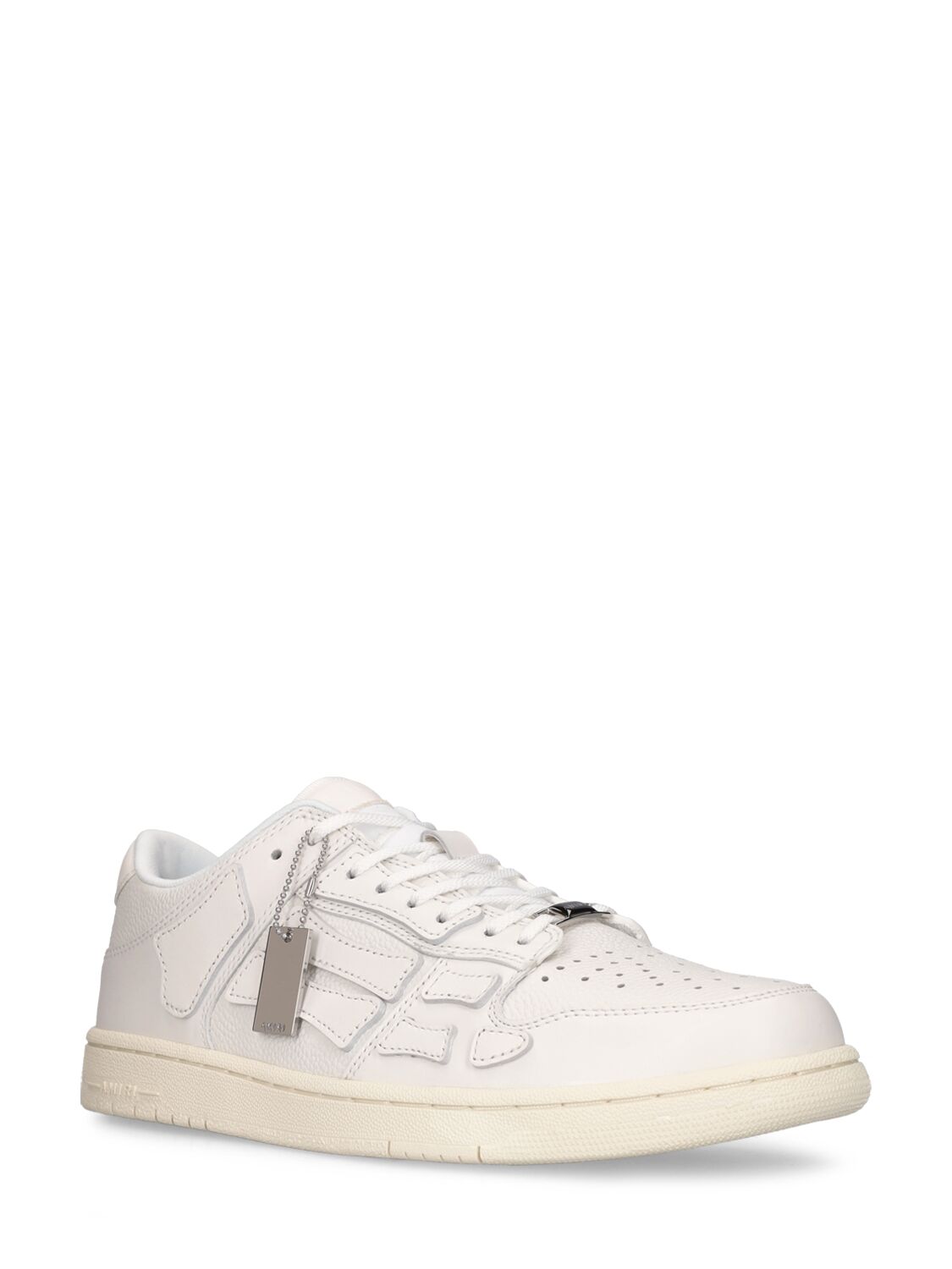 Shop Amiri Skel Low Top Sneakers In White