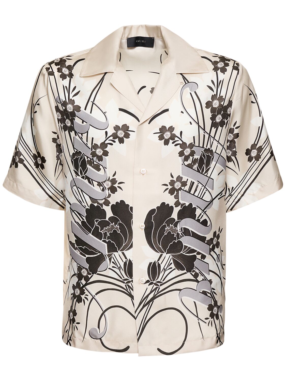 Image of Amiri Floral Bowling Shirt