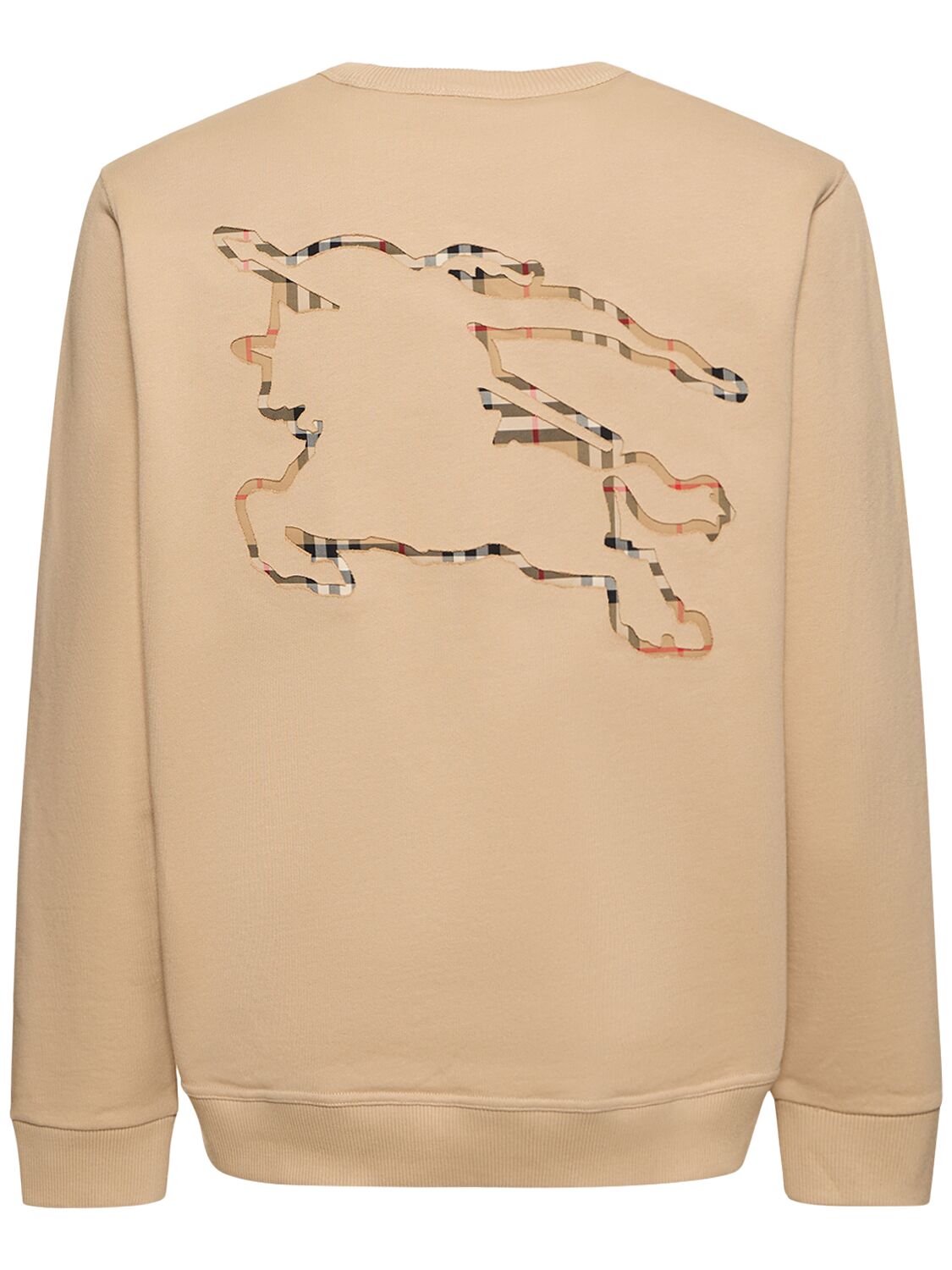 BURBERRY BAINTON COTTON JERSEY LOGO SWEATSHIRT 