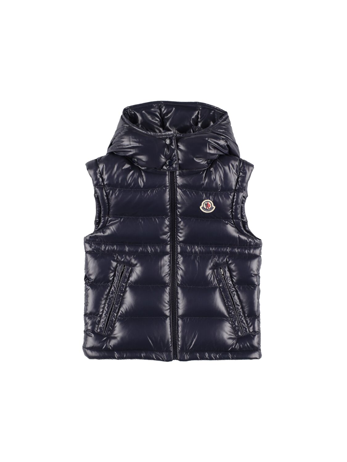 Moncler Kids' Ania Down Waistcoat In Navy