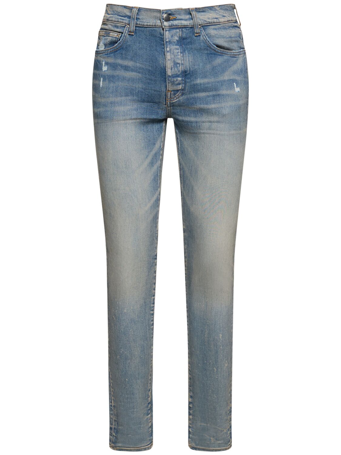 15cm Stack Cotton Denim Jeans