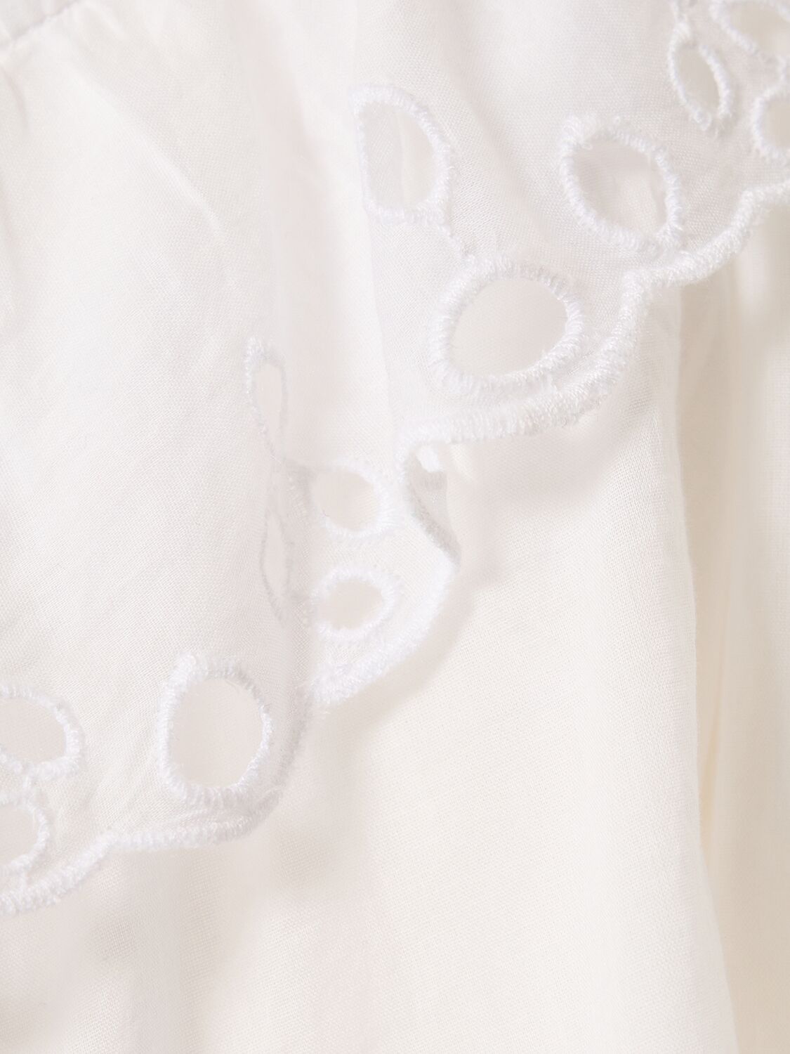 Shop Marant Etoile Kelmon Ruffled Cotton Shirt In White