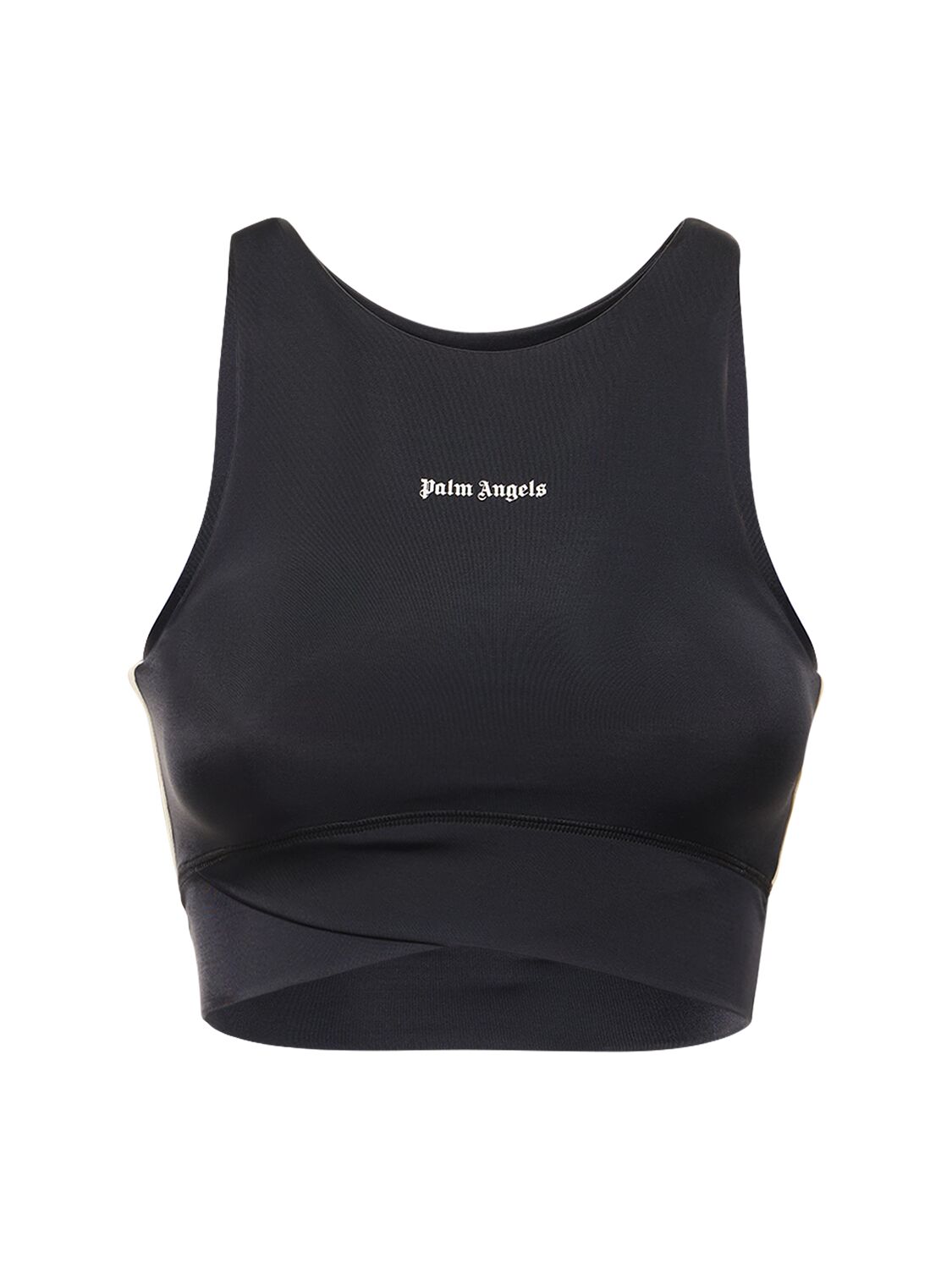 Classic Logo Bra in grey - Palm Angels® Official