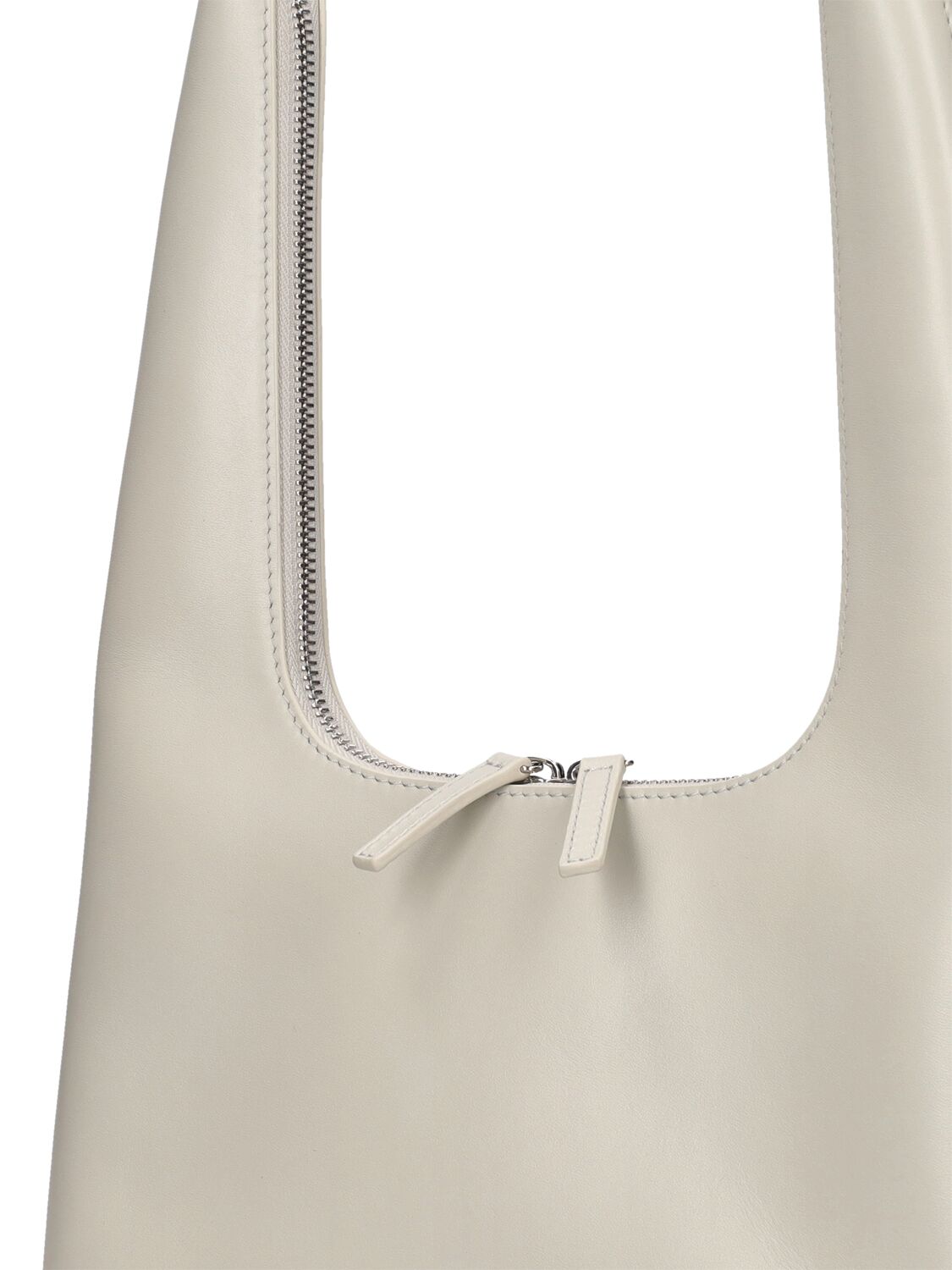 ST.AGNI Mini Zip Detail Leather Shoulder Bag | Smart Closet