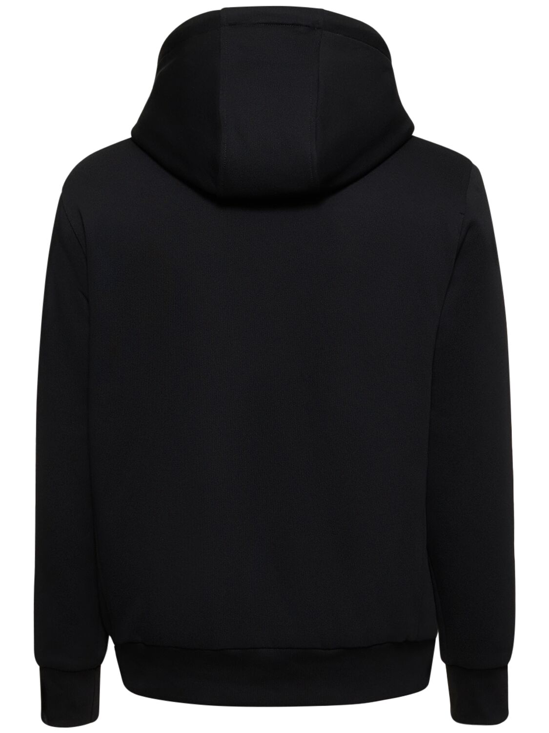 Shop Moose Knuckles Bunny Hooded Zip-up Sweatshirt In Black