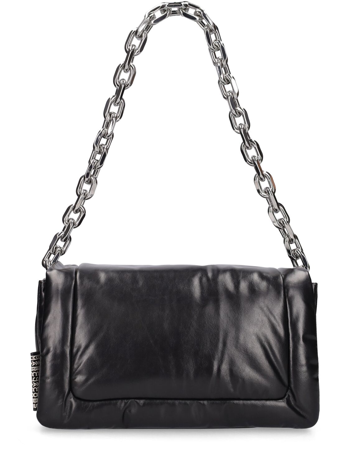 Shop Marc Jacobs The Shoulder Bag Leather Bag In Black