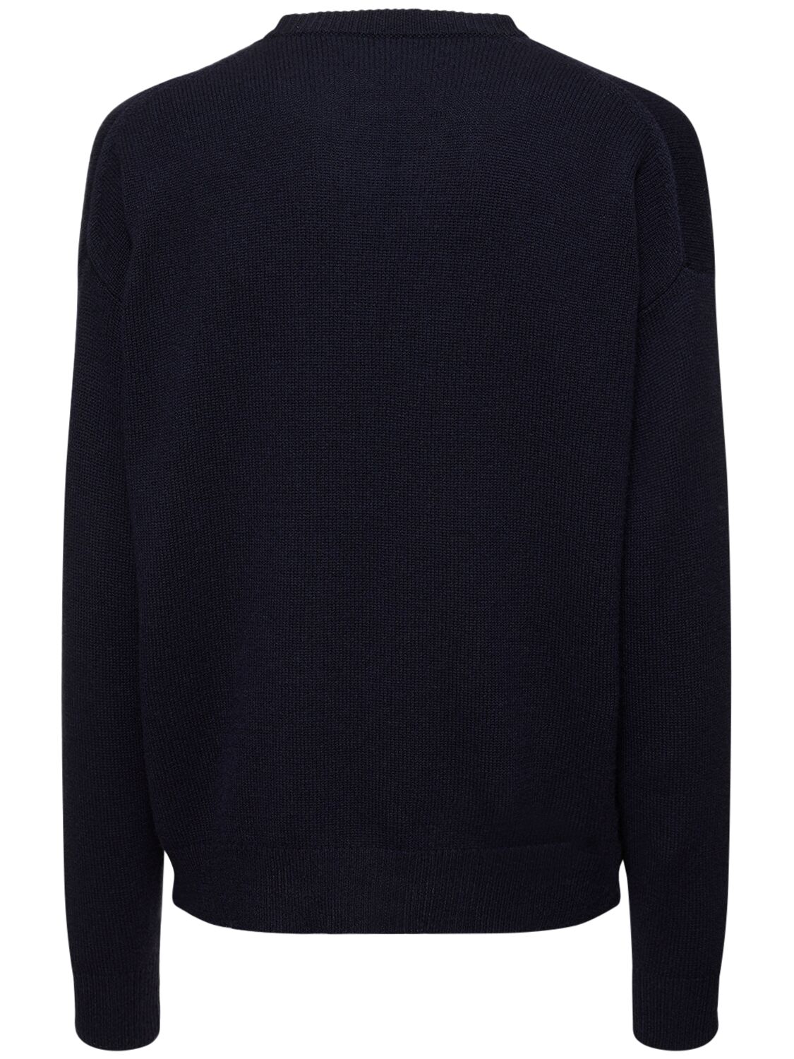 Shop Jil Sander Boxy Cashmere Sweater In Black