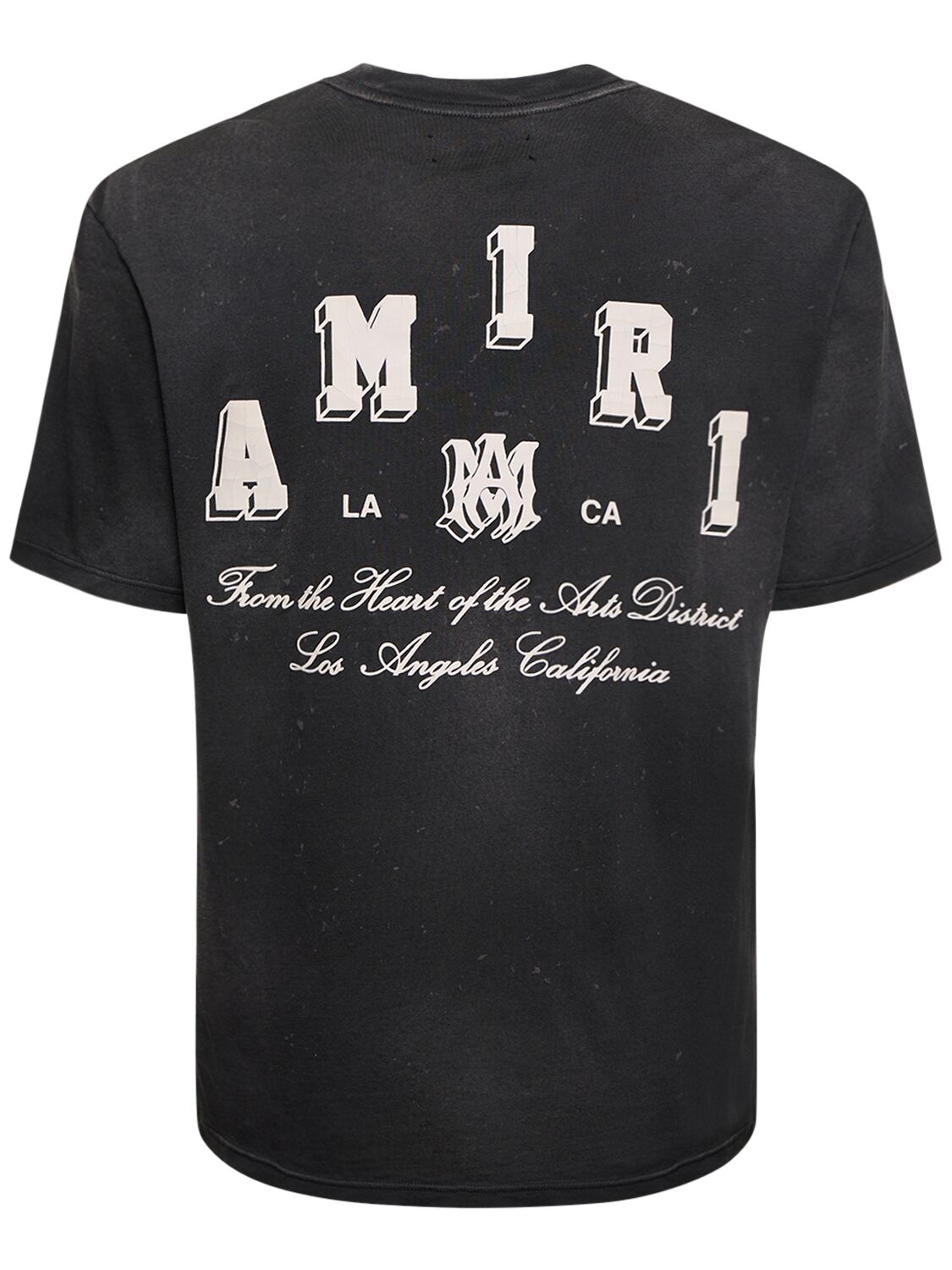 Amiri Vintage Collegiate T-shirt In Black | ModeSens