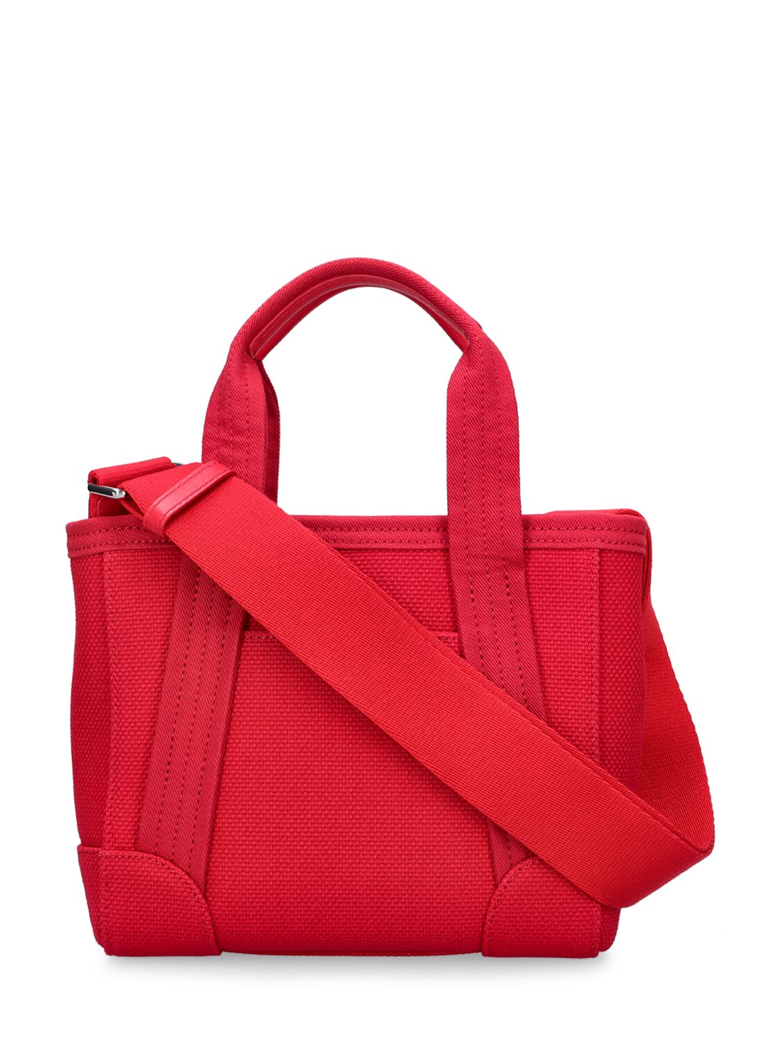 Shop Kenzo Mini Cotton Tote Bag In Red