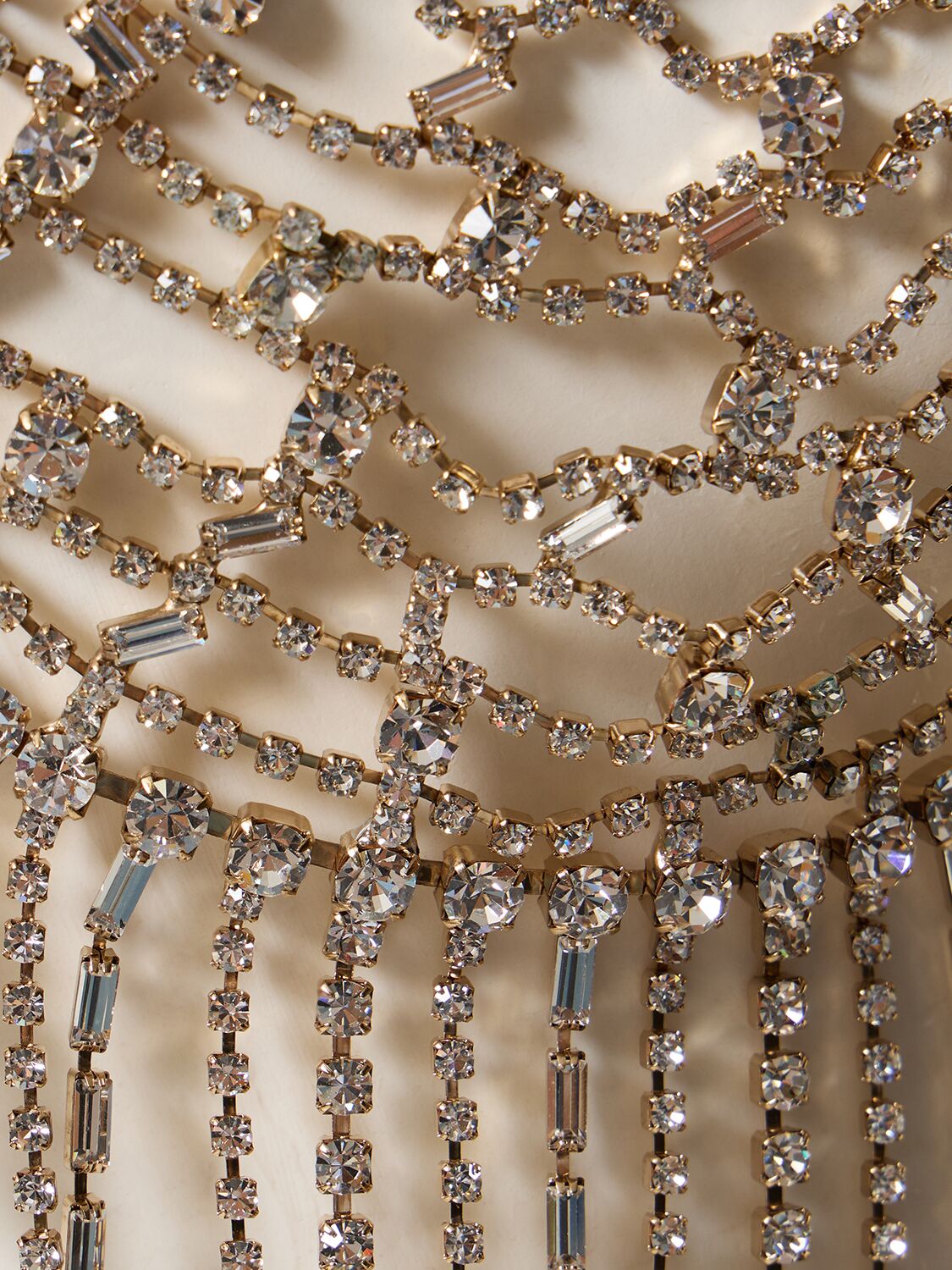 Shop Rosantica Camilla Crystal Body Jewels In Gold,crystal