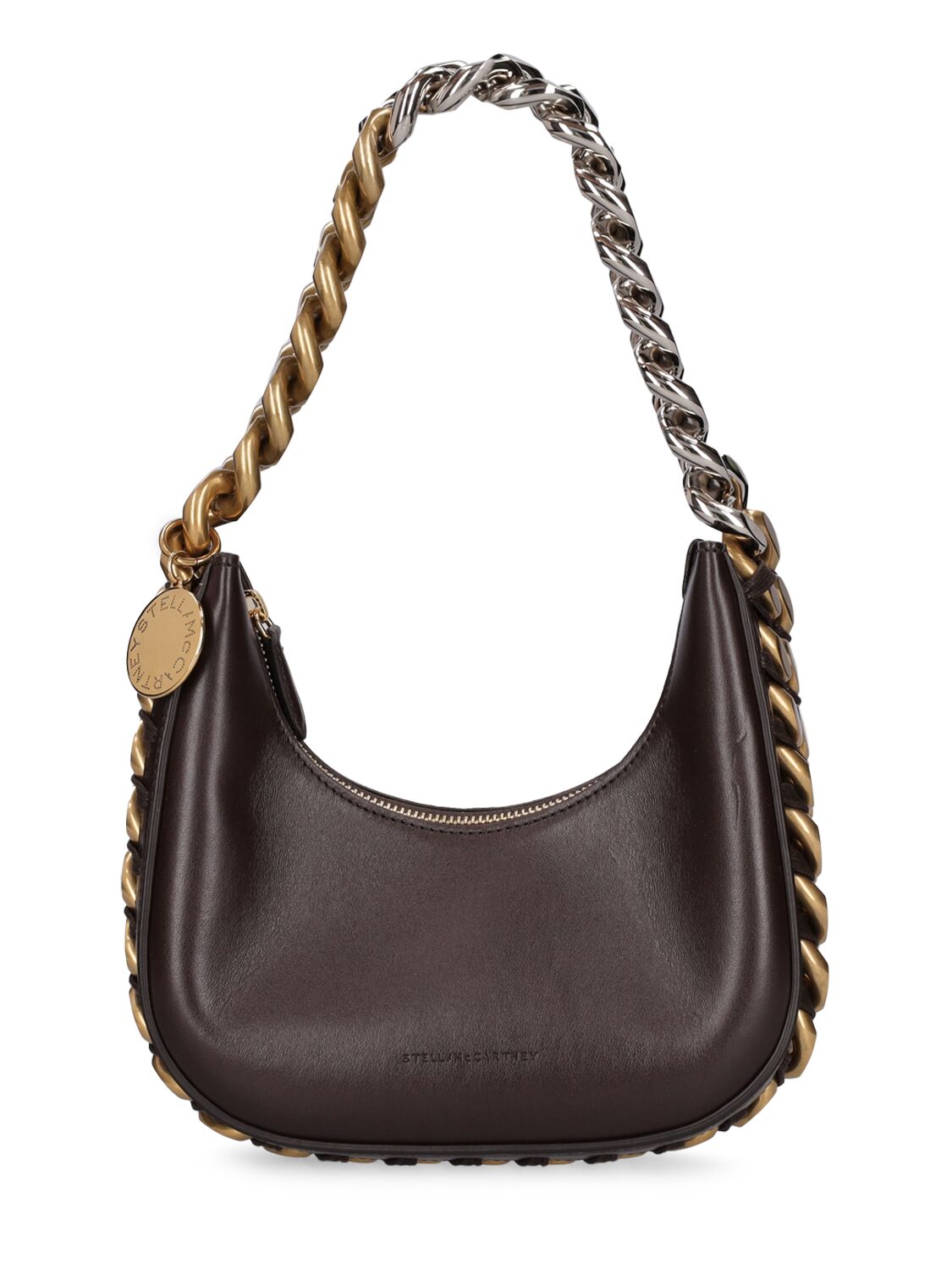 Stella Mccartney Alter Mat Faux Leather Shoulder Bag In Choco Brown