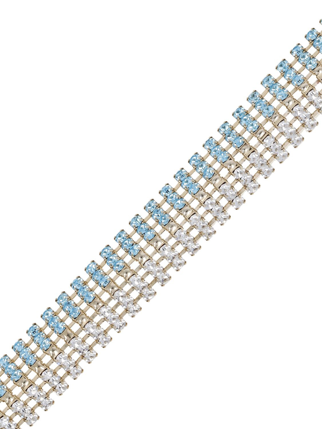 Shop Rosantica Arte Crystal Fringe Bracelet In Multi,crystal