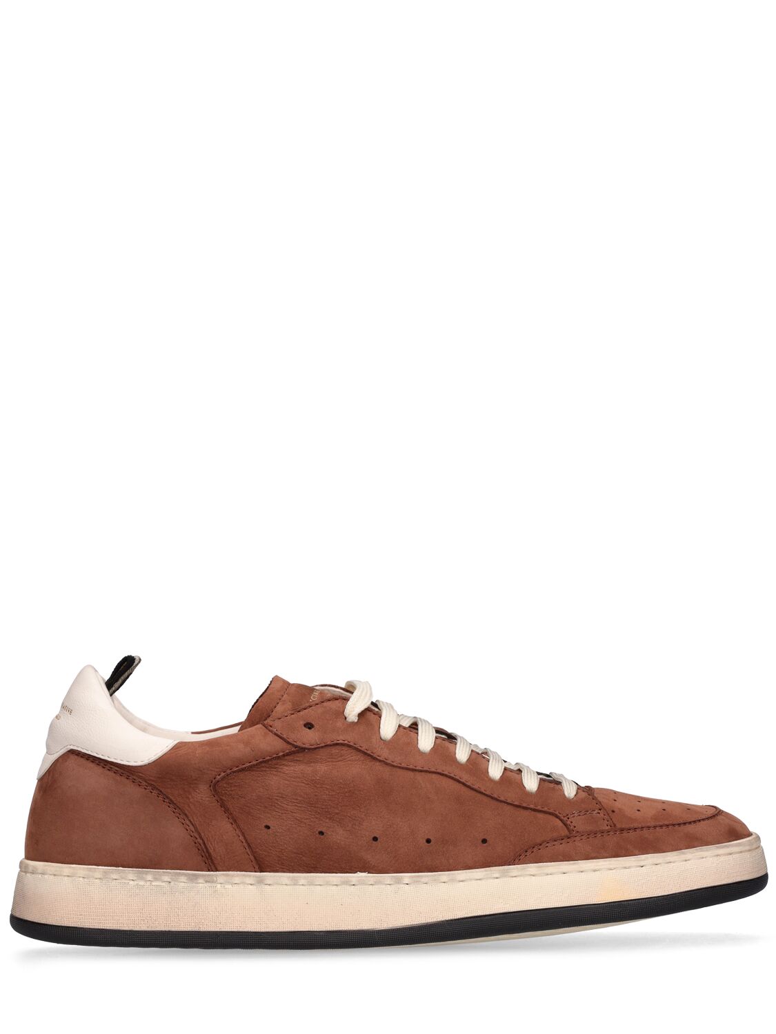 Officine Creative Lace-up Low-top Sneakers In Dirty Sigaro