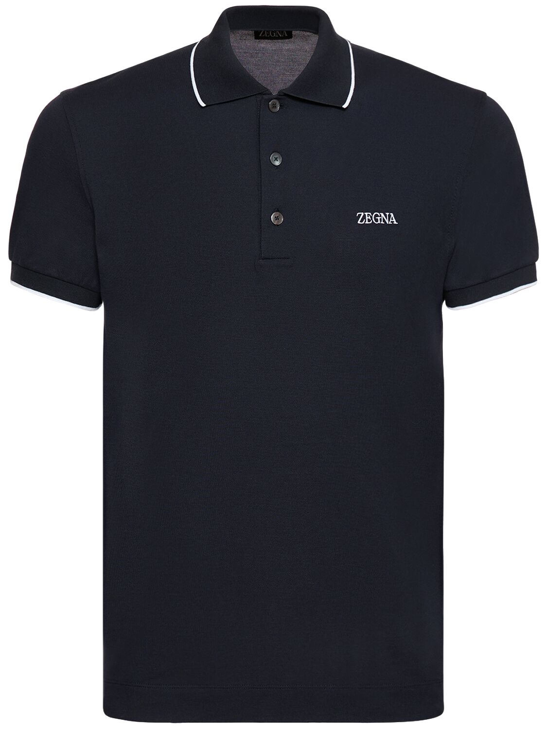 Polo À Manches Courtes - ZEGNA - Modalova