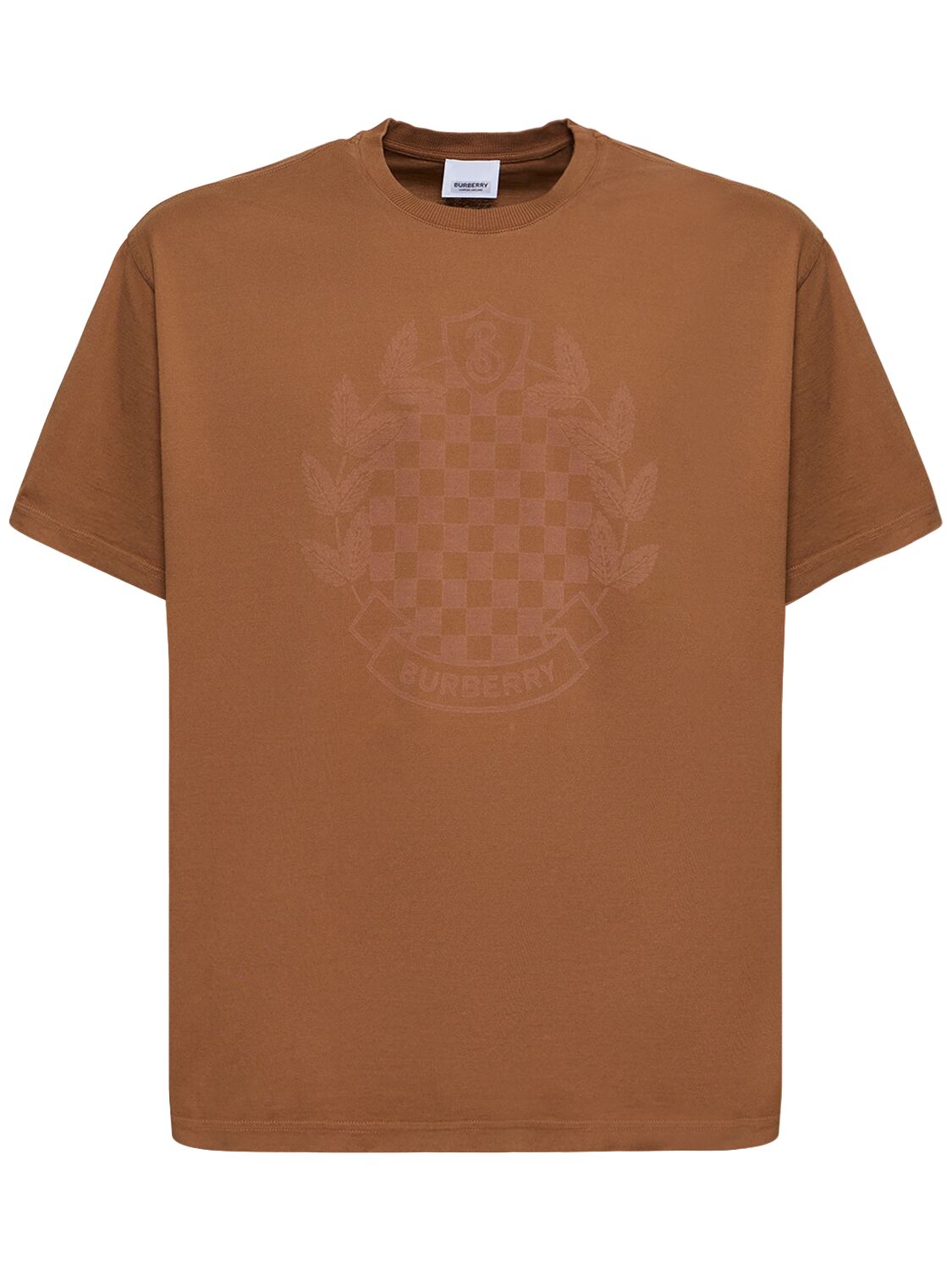 Image of Ewell Checkerboard Printed T-shirt
