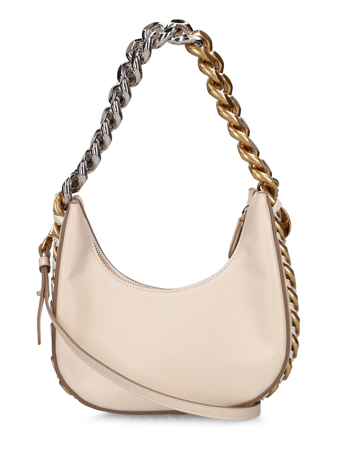 Shop Stella Mccartney Alter Mat Faux Leather Bag In Pure White