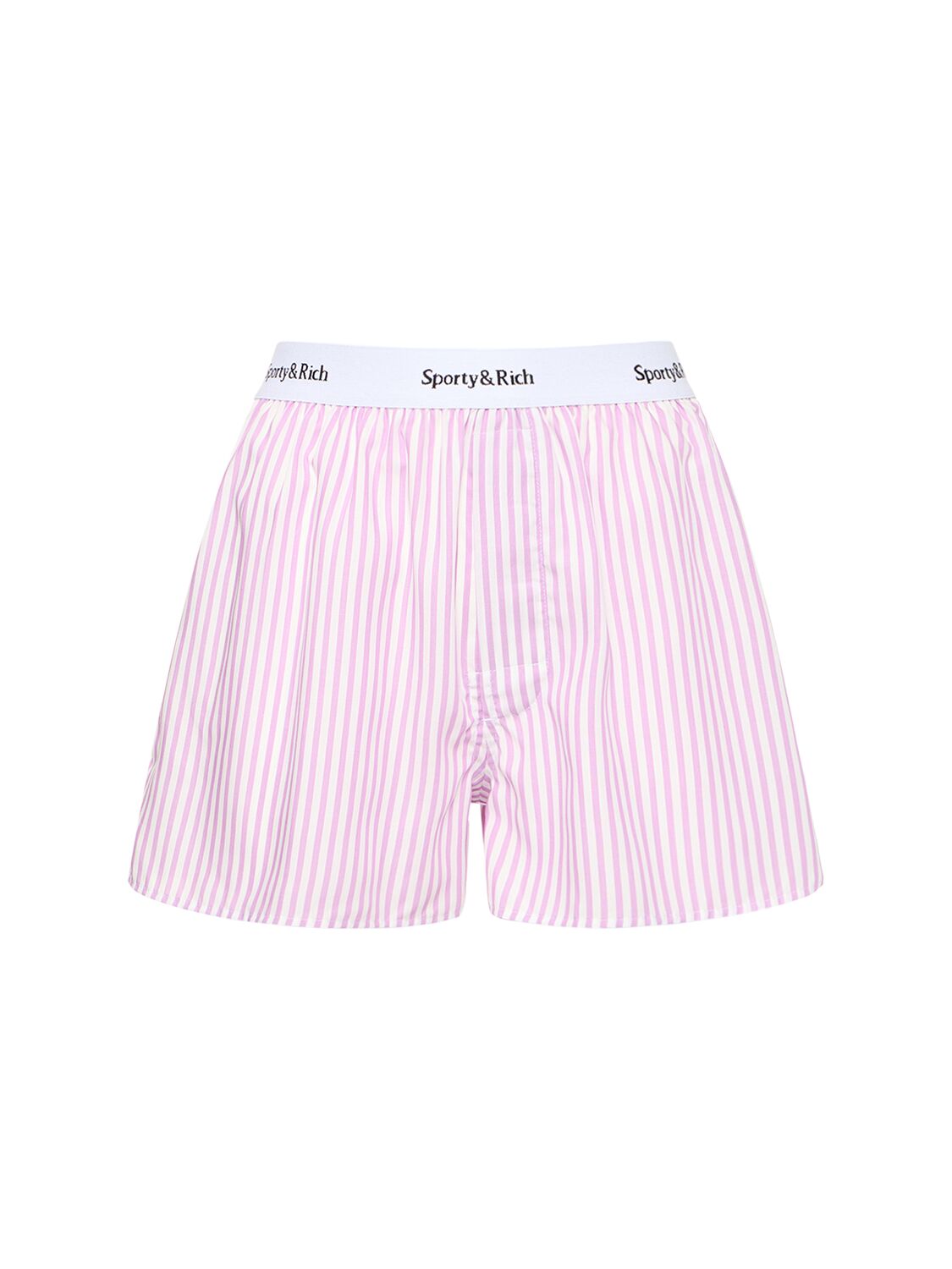 SPORTY AND RICH SRC TENCEL BOXER SHORTS