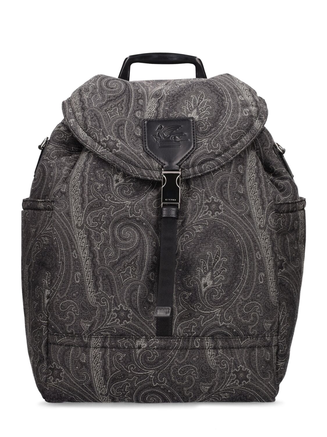 Paisley Coated Fabric Backpack – MEN > BAGS > BACKPACKS