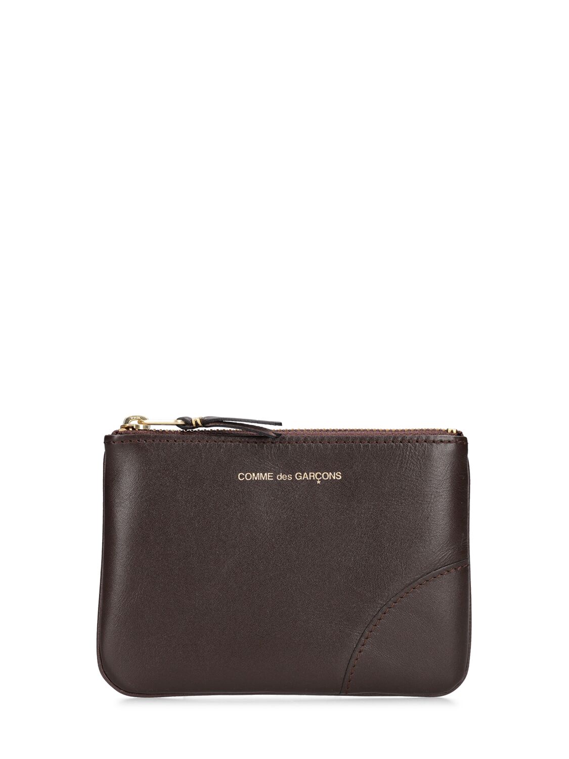 Comme Des Garçons Classic Leather Wallet In Brown