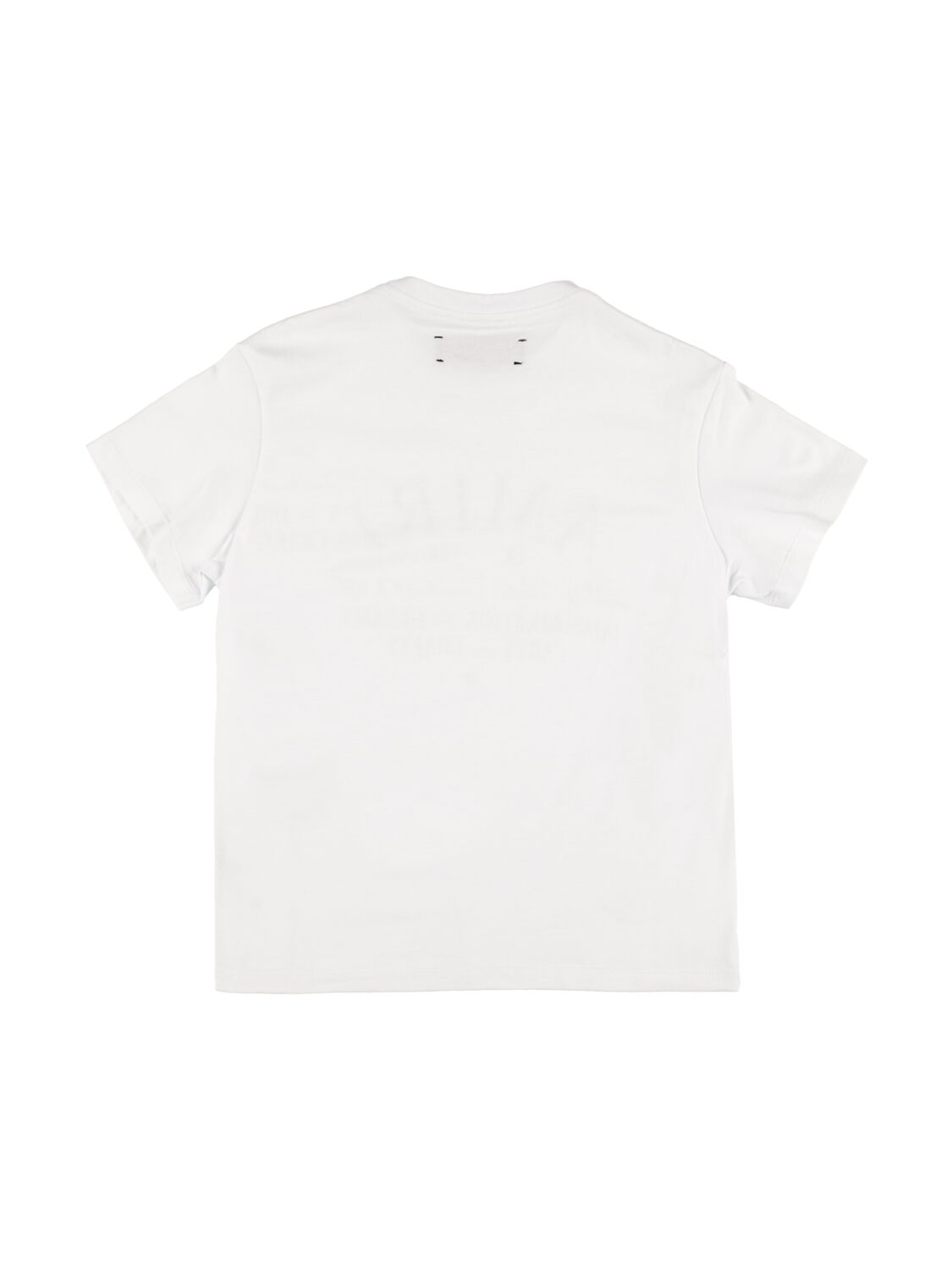 Shop Amiri Logo Print Cotton Jersey T-shirt In White