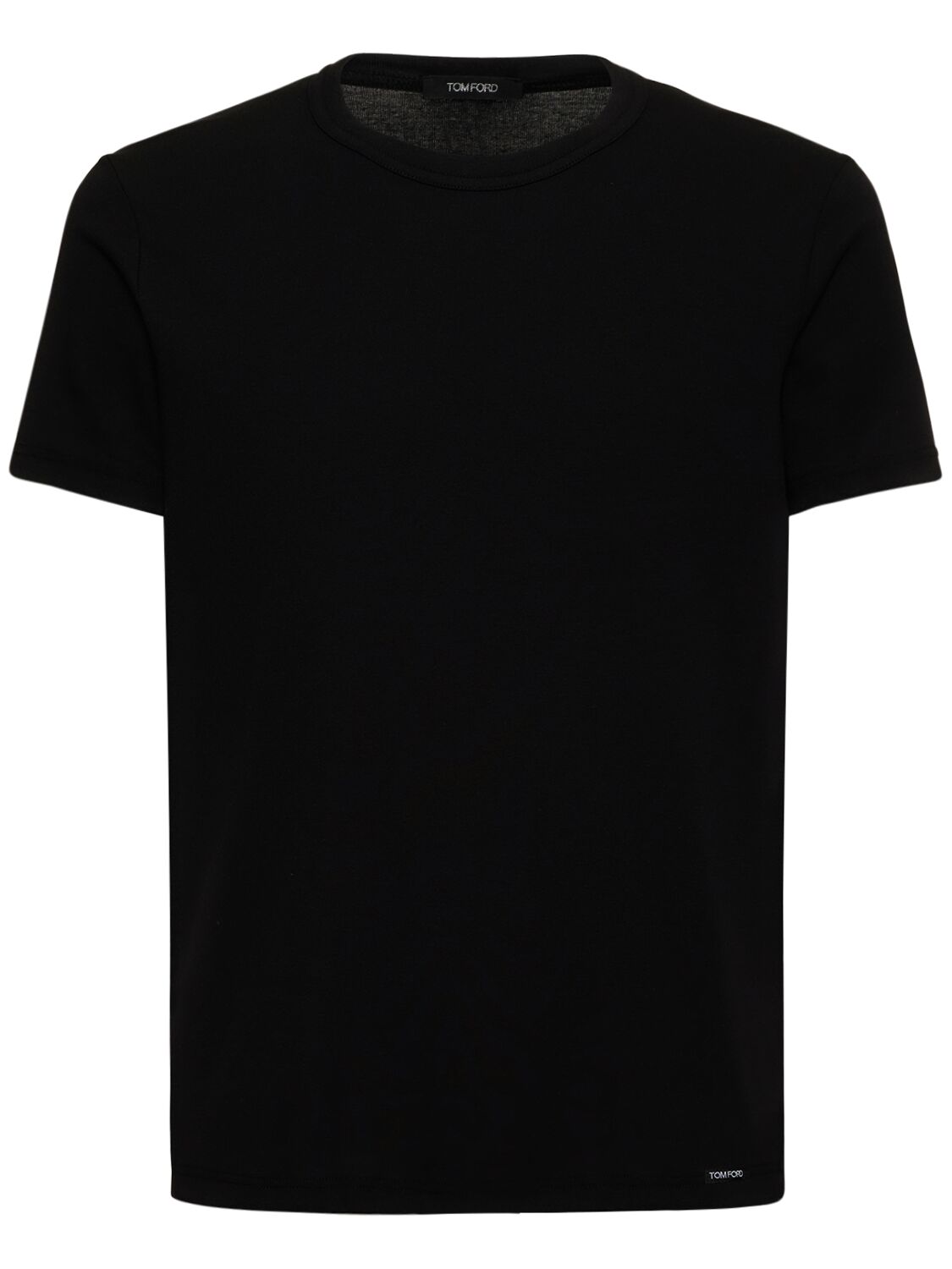 Cotton Jersey Crewneck T-shirt – MEN > CLOTHING > T-SHIRTS