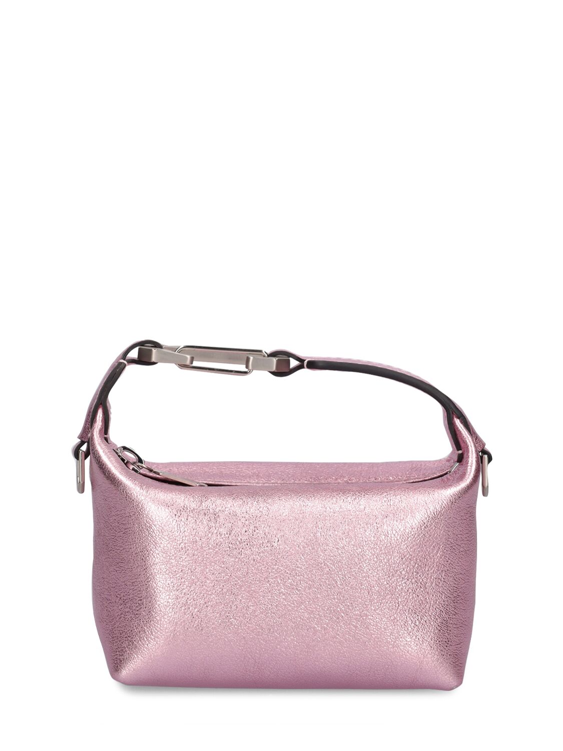 Tiny Moon Lamé Leather Top Handle Bag – WOMEN > BAGS > TOP HANDLE BAGS
