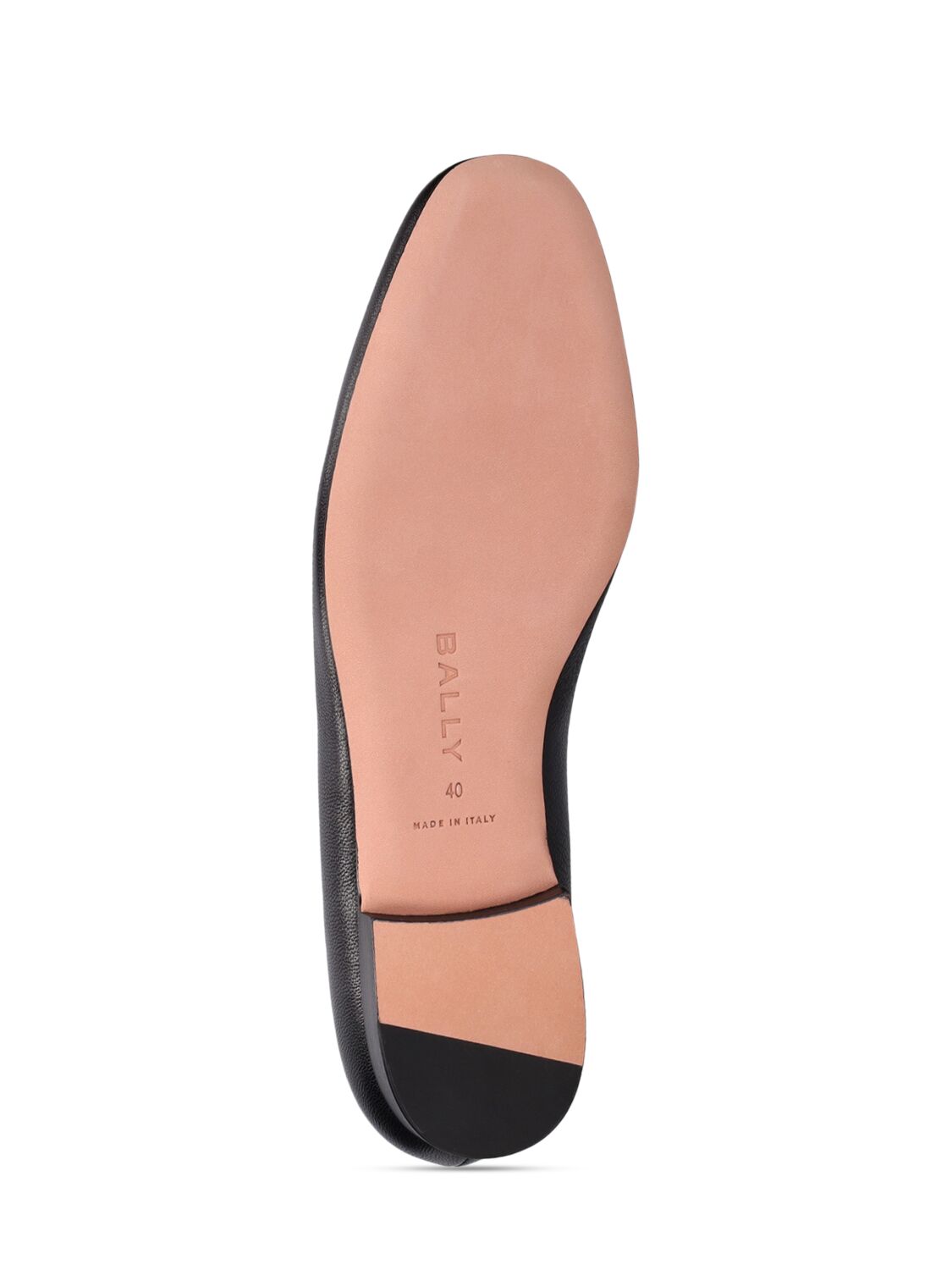 Shop Bally 20mm Obrien Brushed Leather Loafers In Black