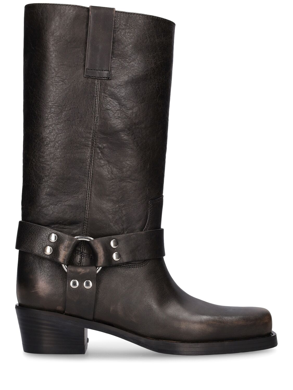 45mm Roxy Leather Boots – WOMEN > SHOES > BOOTS