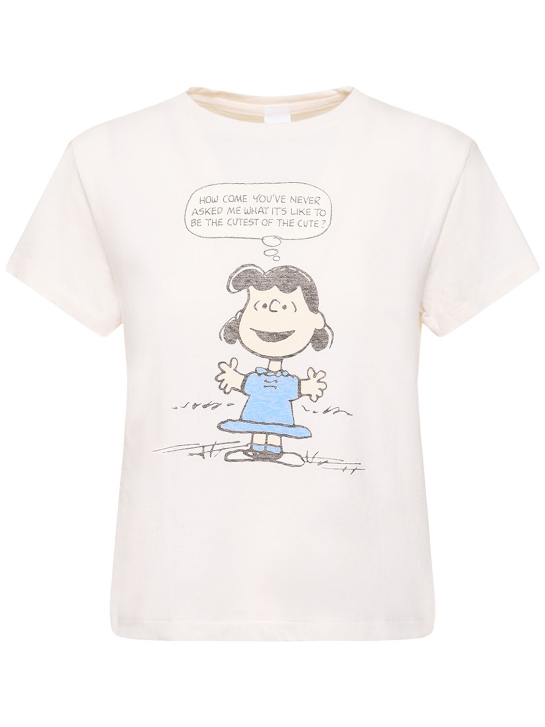 Image of Lucy Cute Classic Cotton T-shirt