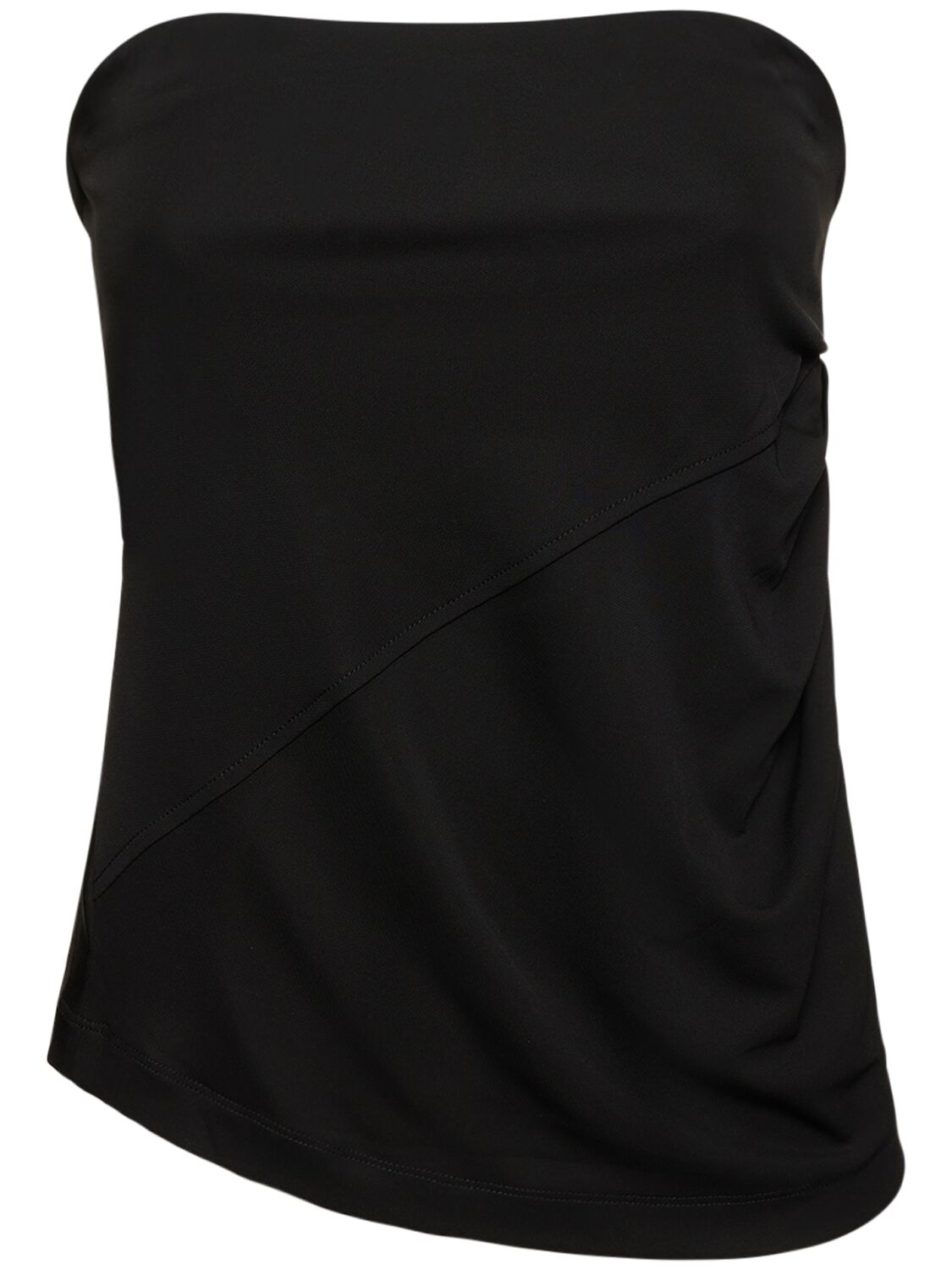 Viscose Tube Strapless Top – WOMEN > CLOTHING > TOPS