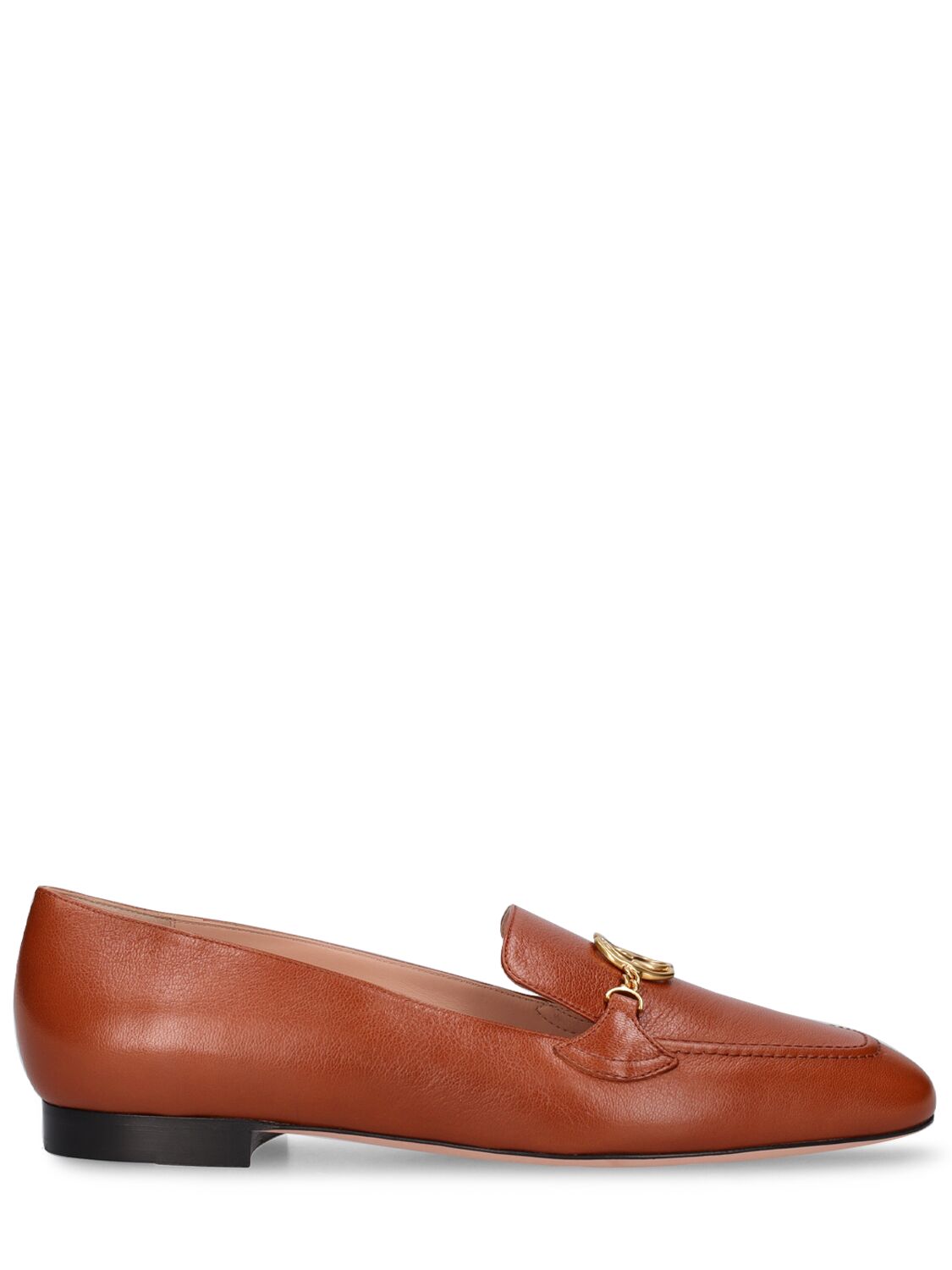 BALLY 20MM OBRIEN BRUSHED LEATHER LOAFERS