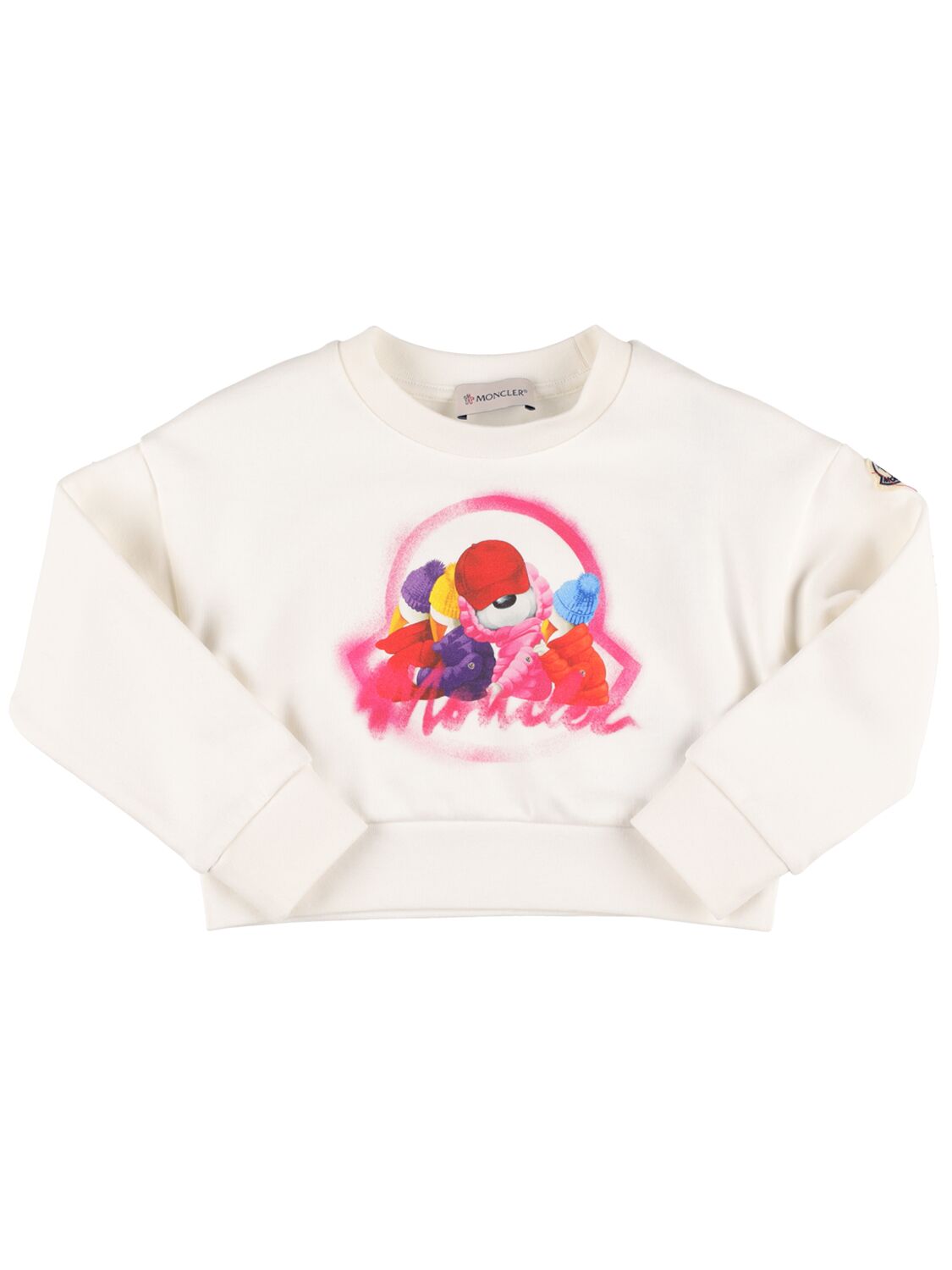 Brushed Cotton Sweatshirt – KIDS-GIRLS > CLOTHING > SWEATSHIRTS