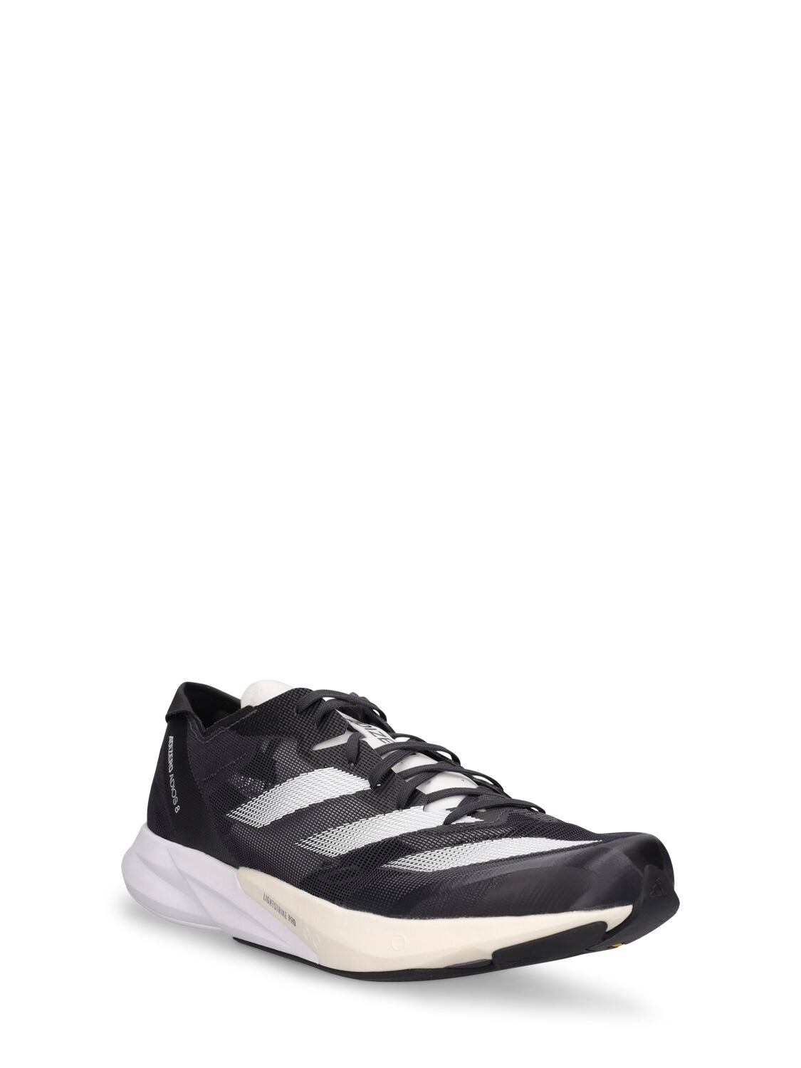 Shop Adidas Originals Adizero Adios 8 Sneakers In Carbon,black