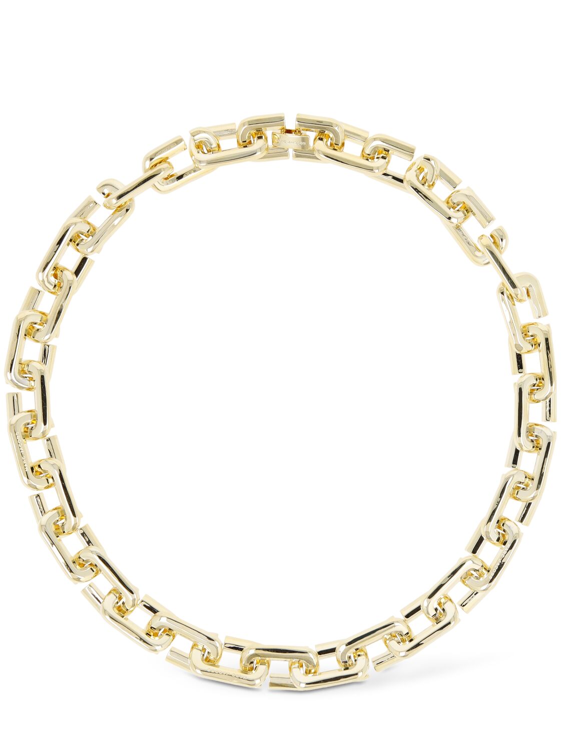 Shop Marc Jacobs J Marc Chain Link Necklace In Gold
