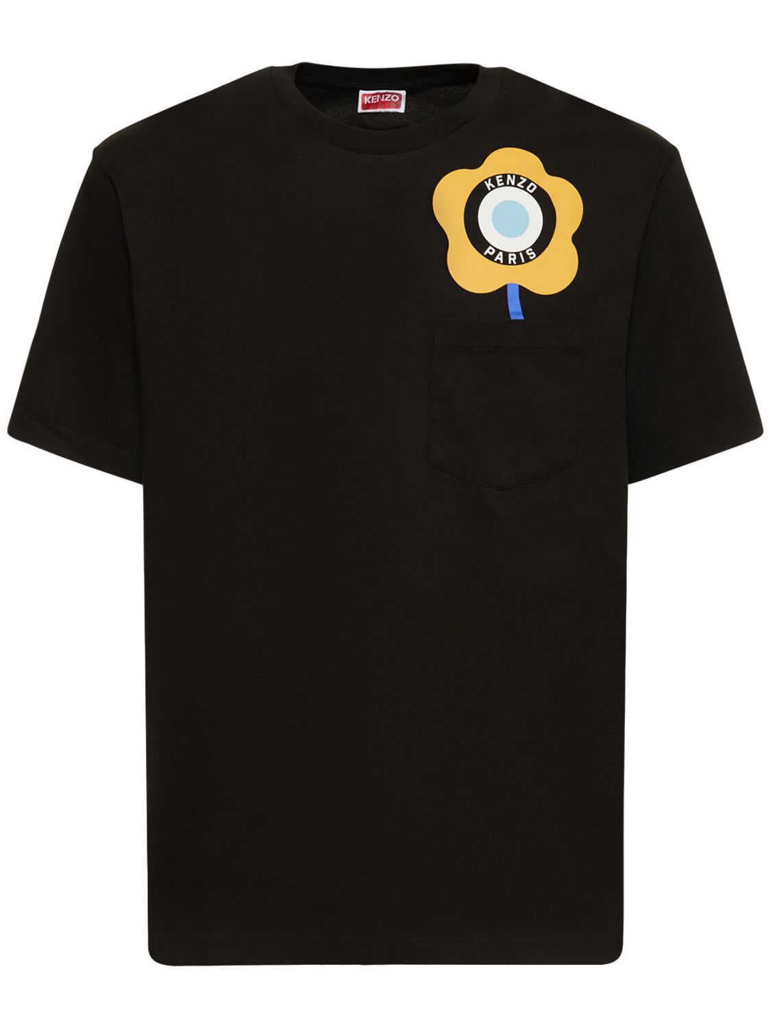 Target Print Cotton Jersey T-shirt – MEN > CLOTHING > T-SHIRTS