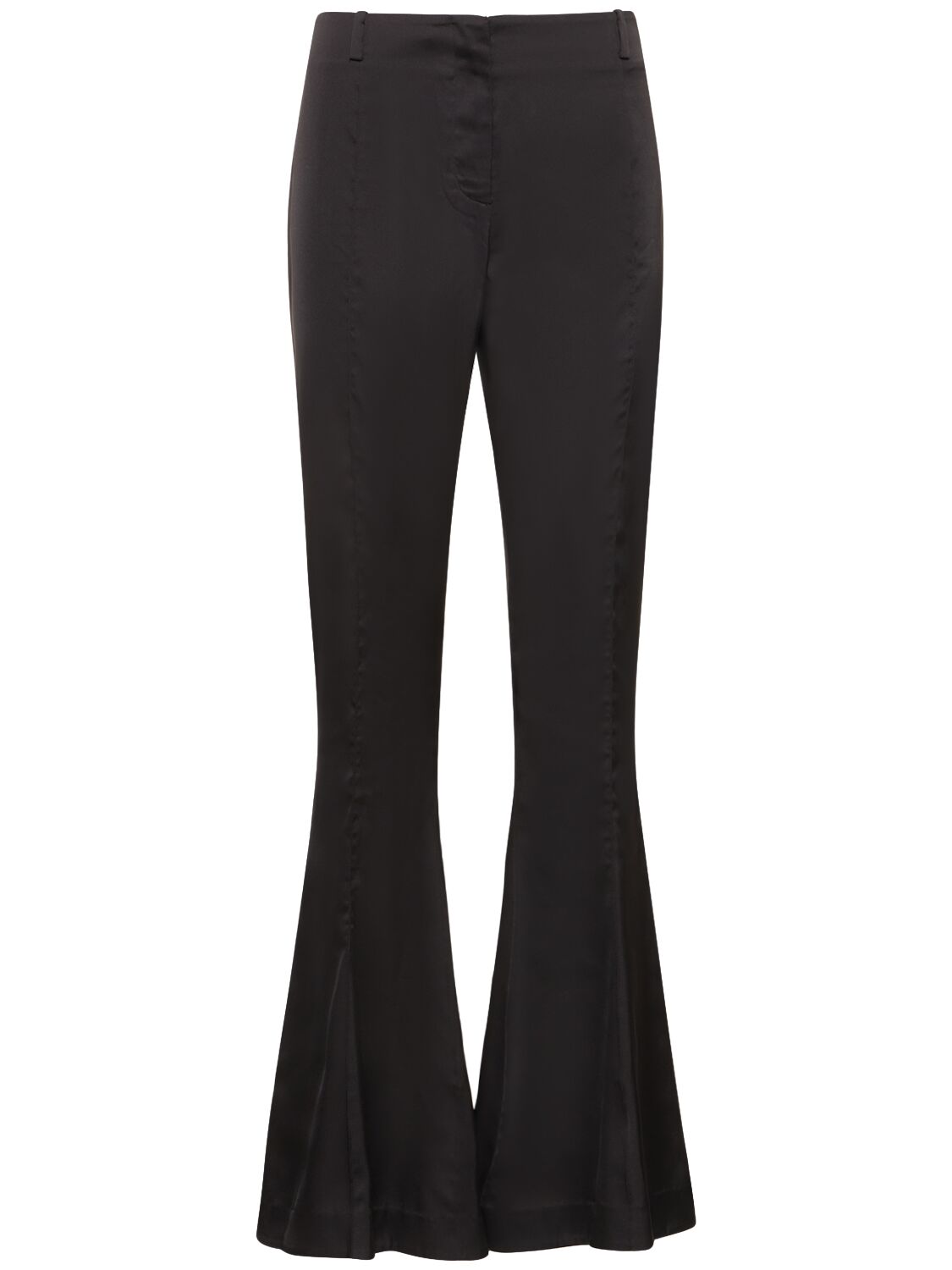 ACNE STUDIOS SATIN FLARED PANTS