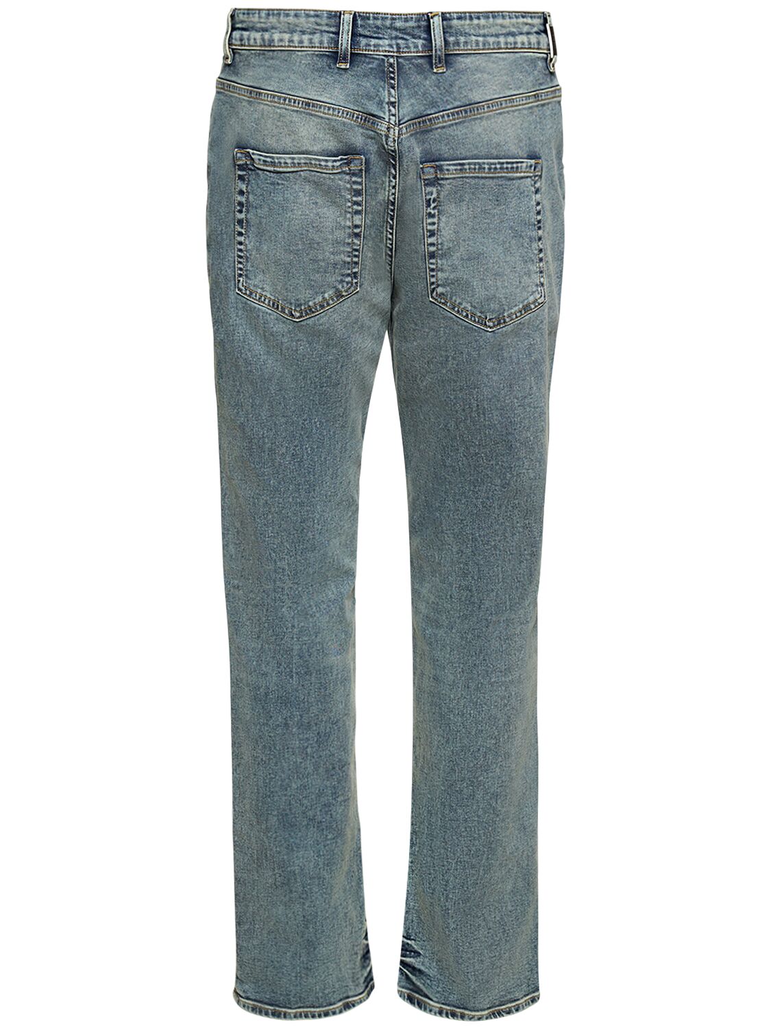 Shop Represent Baggy Denim Jeans In Indigo Blue