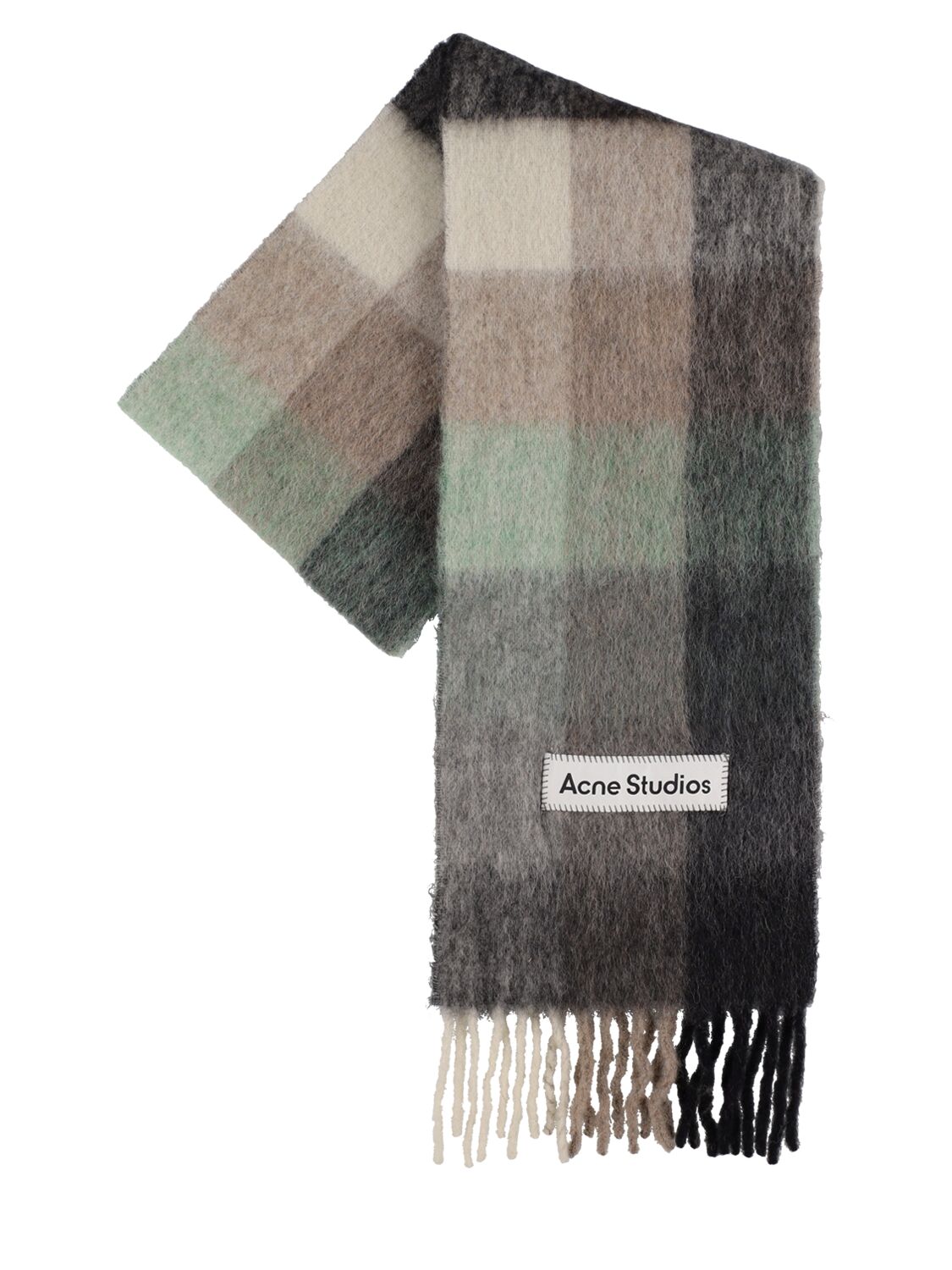 ACNE STUDIOS WOOL ALPACA & MOHAIR SCARF