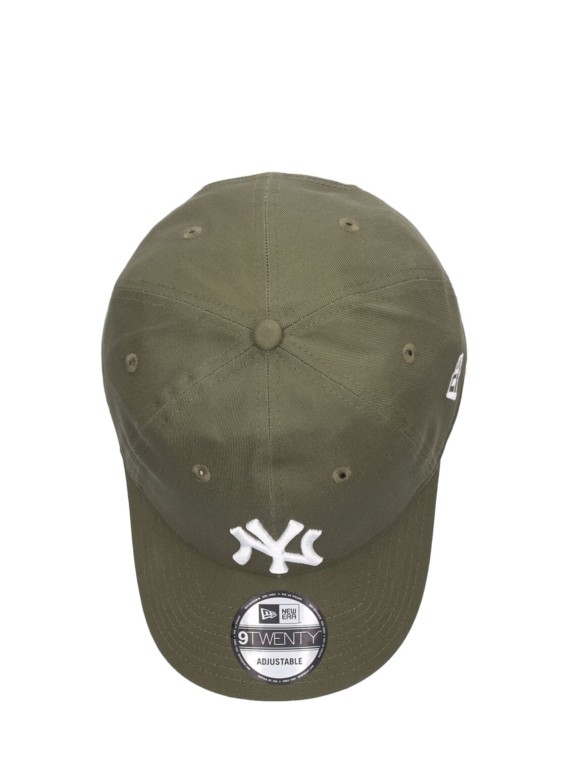 Shop New Era League Ess 9twenty New York Yankees Cap In Green,white