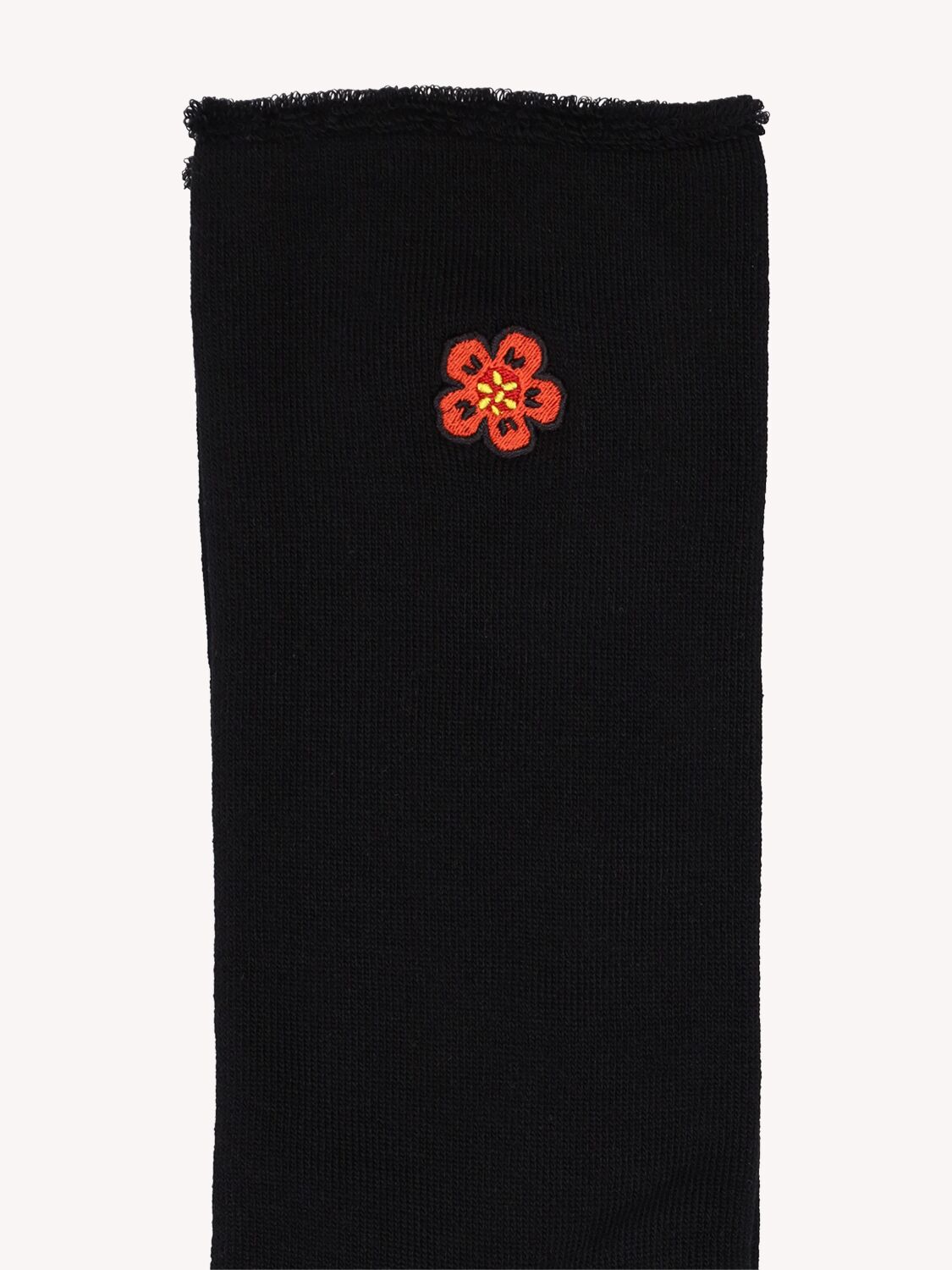 Shop Kenzo Boke Cotton Blend Socks In Black