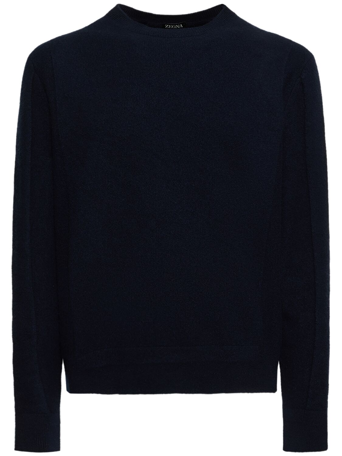 ZEGNA WOOL & CASHMERE CREWNECK SWEATER
