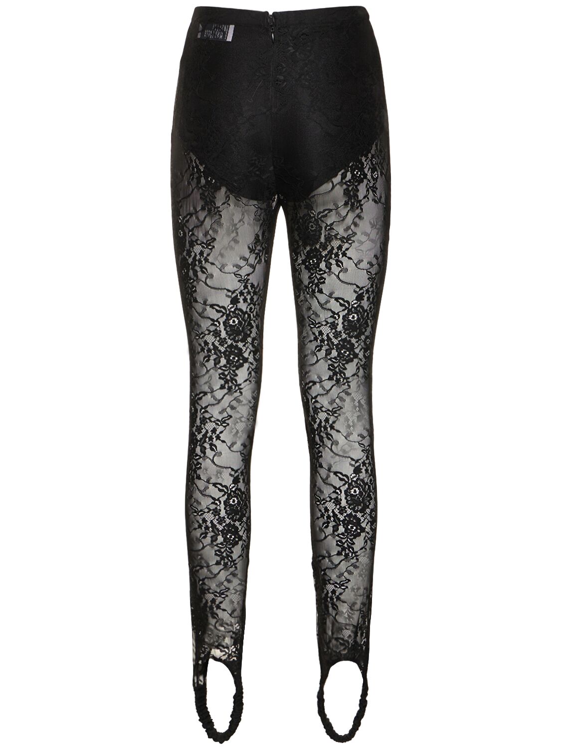 Image of Laize Stretch Lace Leggings W/stirrups