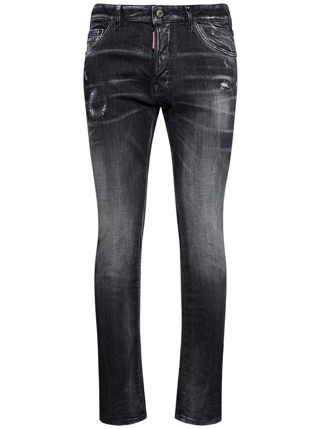 Dsquared2 Cool Guy Cotton Denim Jeans In Black
