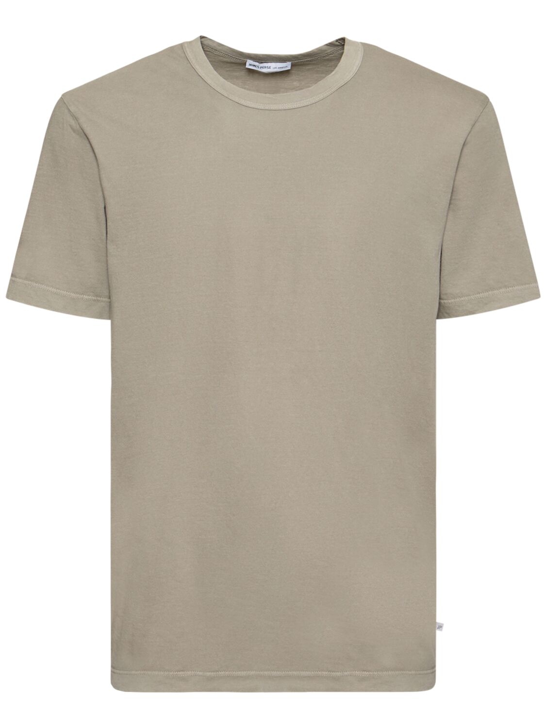James Perse Lightweight Cotton Jersey T-shirt In Beige