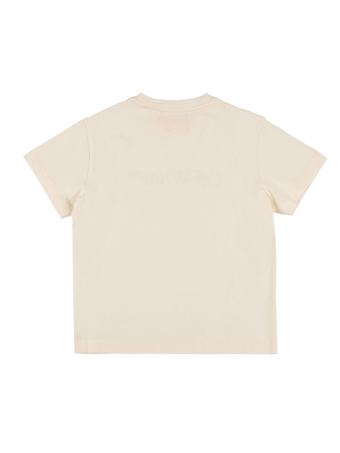 Shop Off-white Bookish Bit Logo Cotton T-shirt In White