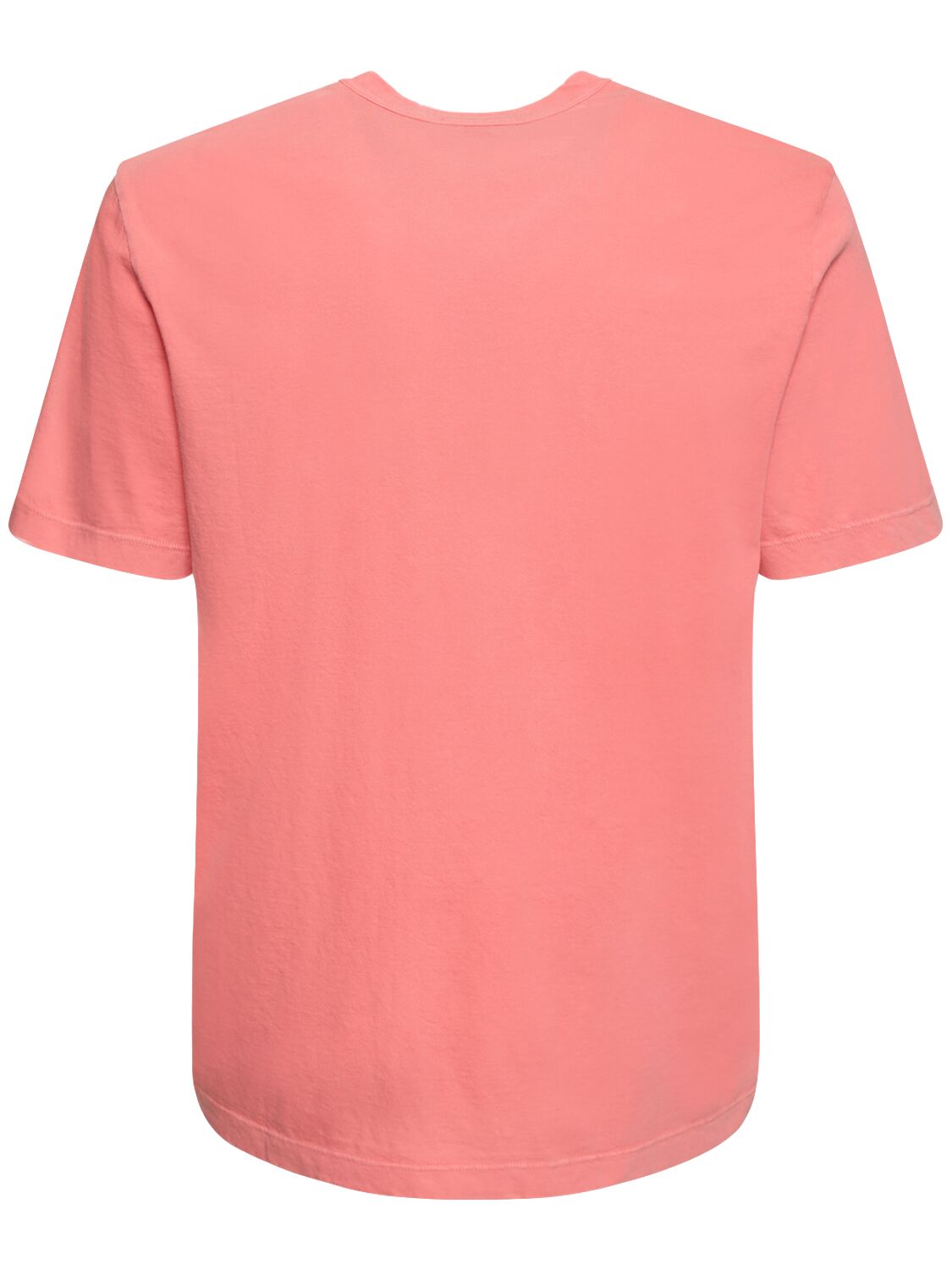 Shop James Perse Lightweight Cotton Jersey T-shirt In Flamingo