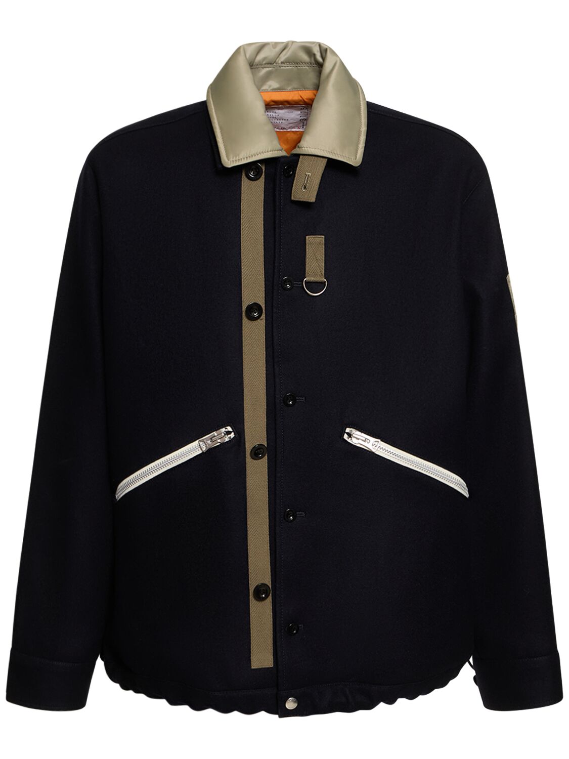 Wool Melton Jacket – MEN > CLOTHING > JACKETS