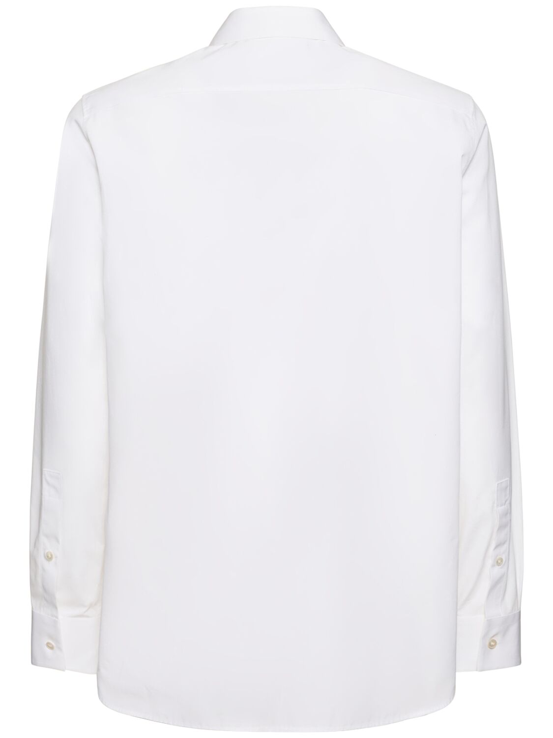 Shop Jil Sander Cotton Shirt In White